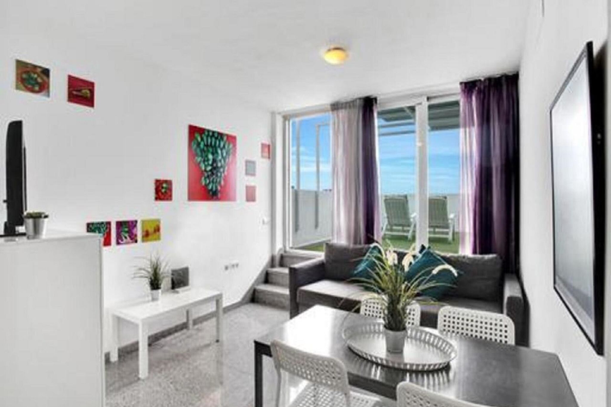 Gemütliche Wohnung in Guía de Isora mit Balkon oder Terrasse