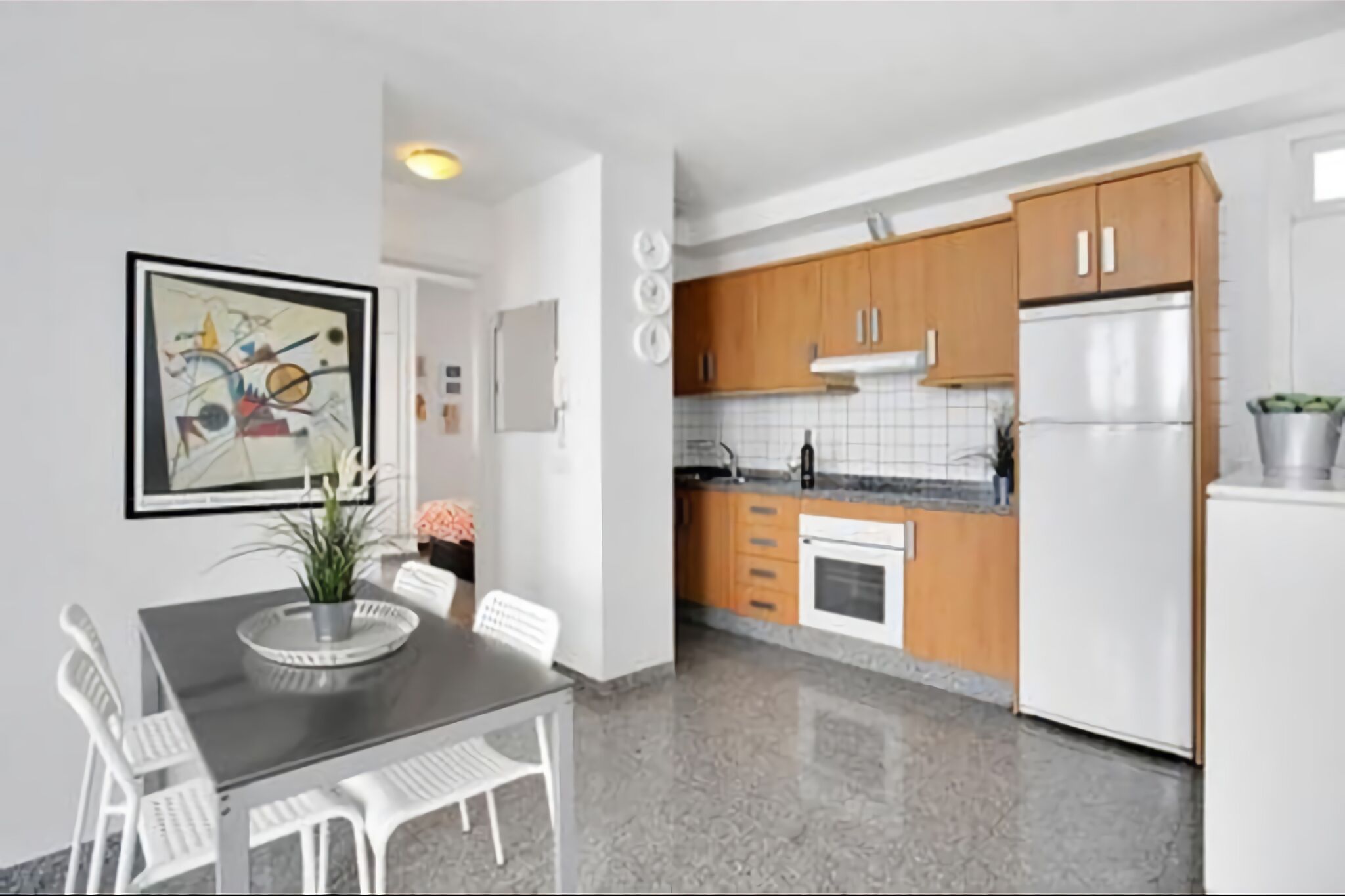 Appartement confortable à Guía de Isora avec balcon ou terrasse