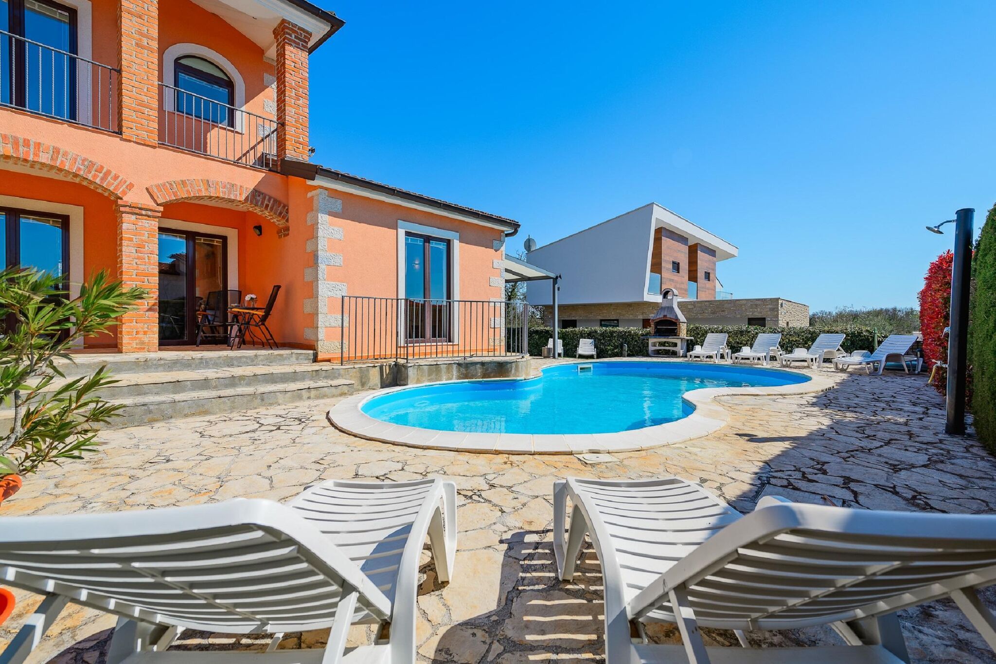 Spacious holiday home in Višnjan with private pool