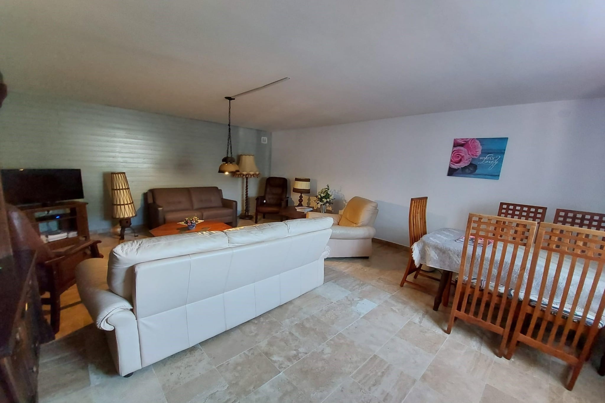 An optional utilities and service fee of EUR 75,00 will be charged before your arrival. Details are given below.<br> This beautiful holiday home was built in 1960 and served as a residence for a long time. Now, this home is completely renovated and is spaciously furnished according to the Dutch standards. All the luxury you expect from a holiday home is available. There is also a terrace at the rear where you can relax, which is accessible from the upper floor. This home is ideal for a family vacation. The lake is 2 km away, so perfect for a day-out with family! If you like horse riding, then head 15 km away from the property. There is a volcano area as well, only 5 km away from the property. Relish the delicacies from the restaurants located closeby. The home has a large entrance with extra sofa and patio doors. You can prepare meals in the spacious kitchen and enjoy it in the living room. There is also a washing machine so make sure to pack light for the stay. <br><b> Optional Utilities & Service Package </b><br><b> An optional utilities and service package of EUR 75,00 </b> can be selected prior to your arrival. You will receive a separate communication with the payment link should you wish to include it.<br>This package ensures a seamless stay and conveniently covers services such as final cleaning, utility consumption, service support, and protection against minor damages or incidental costs during your stay.<br>Guests who prefer may manage these services independently, provided the property is returned in good order at check-out.