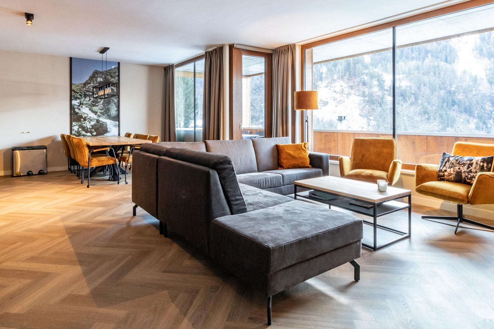 Luxe appartement met sauna, eerste skilift op 600m