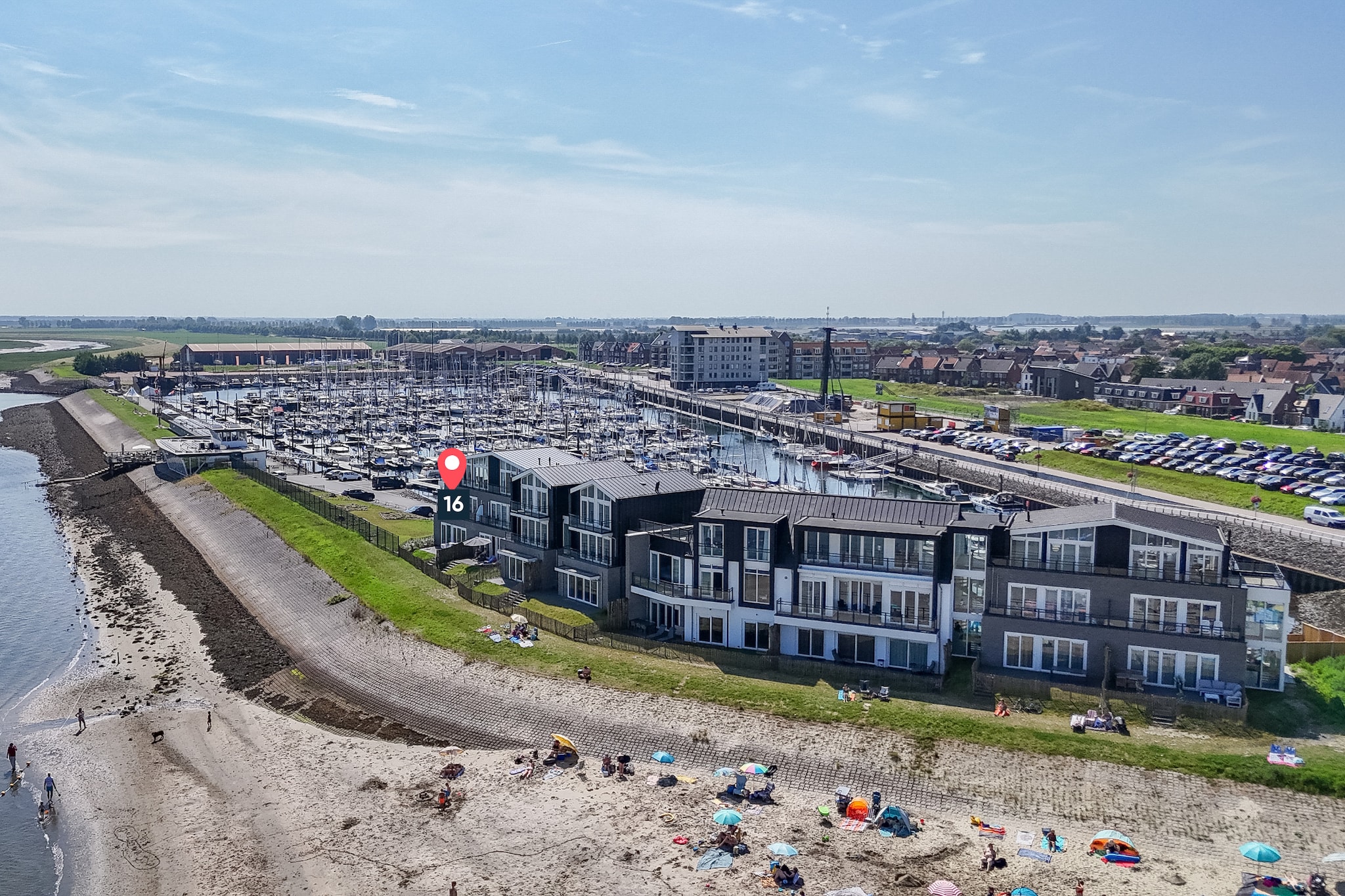 Havenweg 8-16-Buitenkant zomer