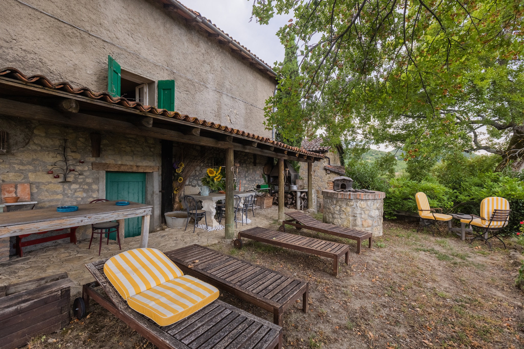 House in Vergato with Treehouse & BBQ