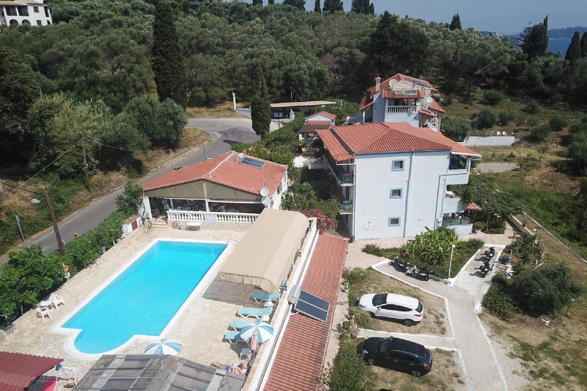 Cosy holiday home in Benitses with outdoor pool