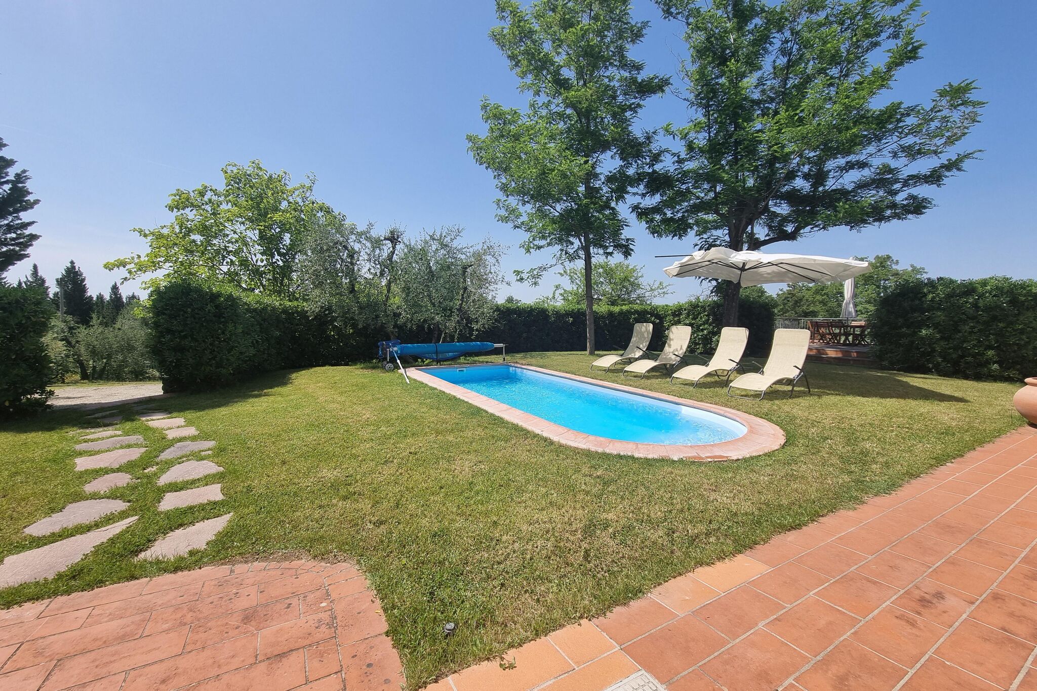 Freistehende Villa in Montespertoli mit privatem Pool