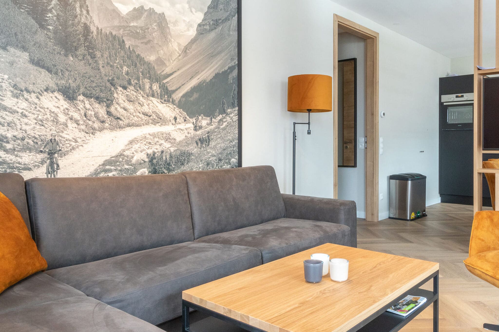 Stijlvol appartement met sauna, skigebied op 600 m