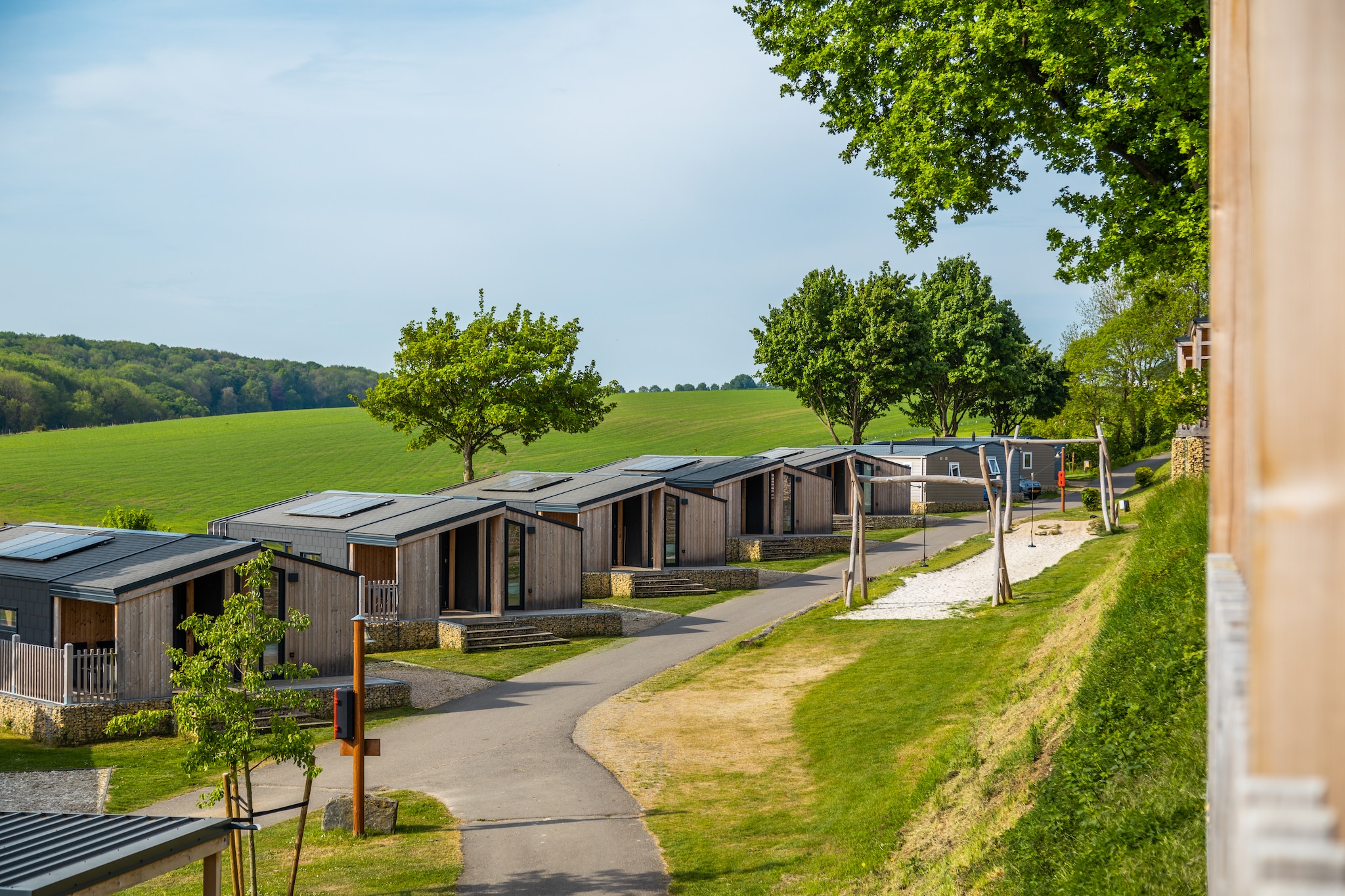 Resort Gulperberg 1-Gebieden zomer 1km