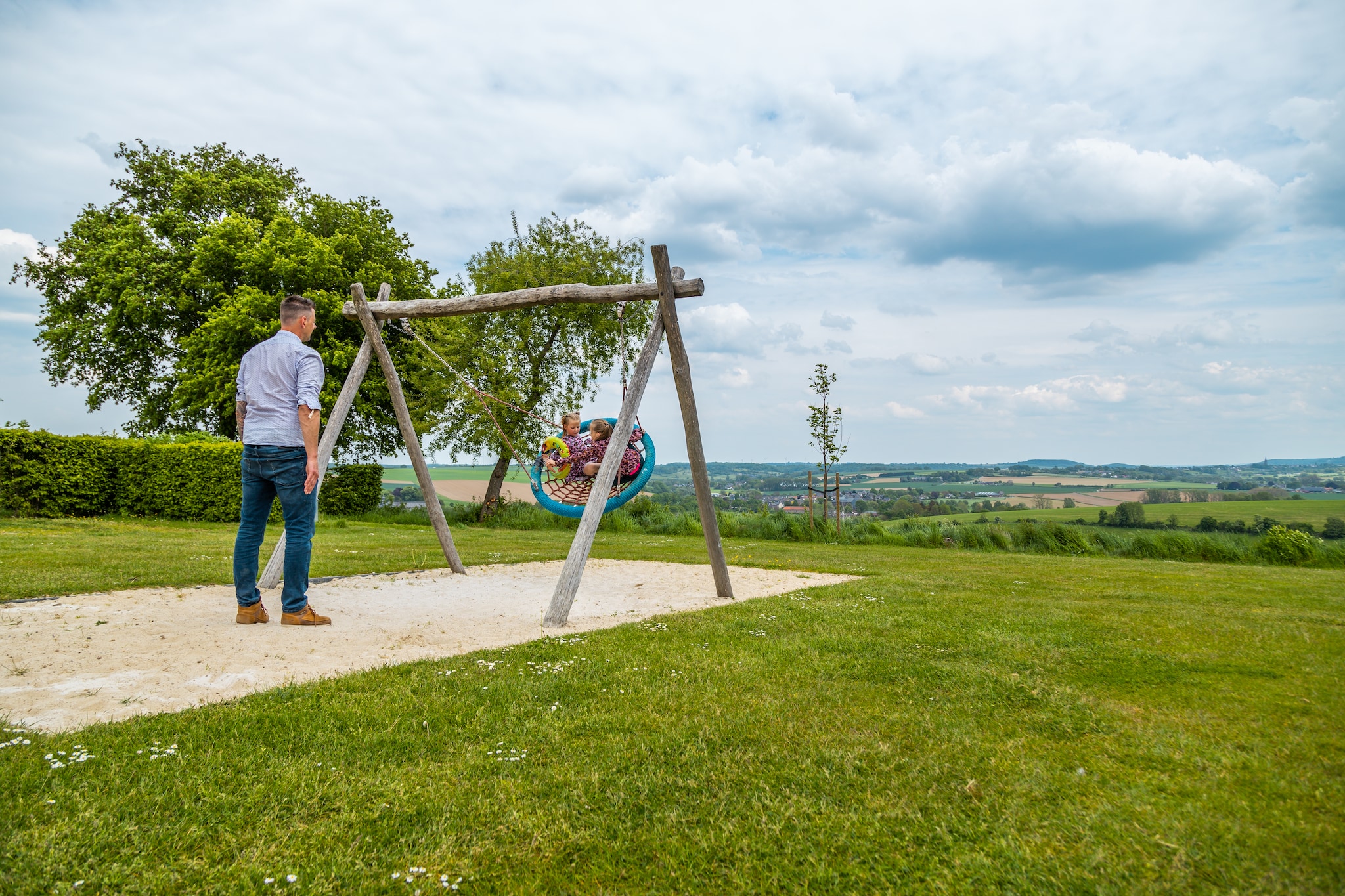 Comfortable air-conditioned chalet in Limburg