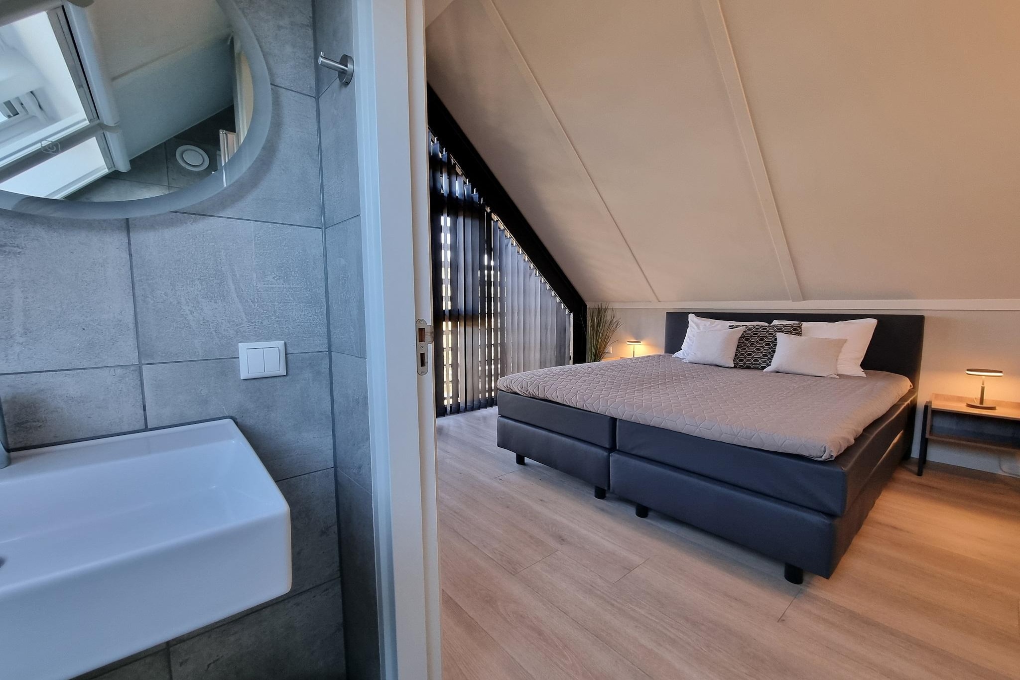 Watervilla Tolve-Schlafzimmer