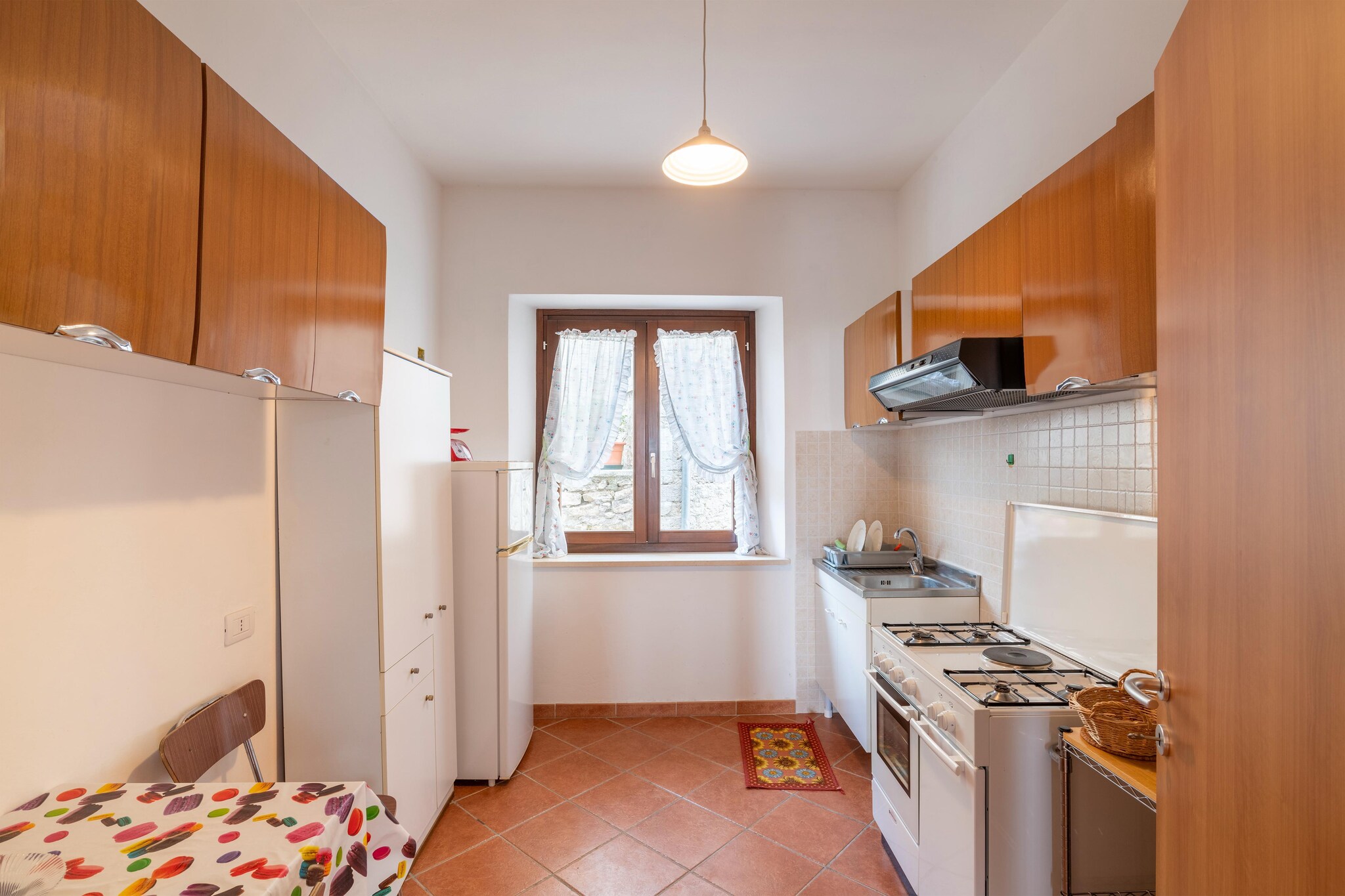 In the heart of the historic center of Polino, this lovely garden apartment has a spectacular view over the Umbrian hills. Equipped with two bedrooms, a bathroom, a kitchen, and a large living room with a fireplace, this apartment is ideal for a relaxing holiday with family or friends in the heart of Umbria. This is an excellent location for visiting the area, within walking distance of many tourist attractions. The waterfall is 16 km away and the famous Nera River Park is 25 km away. You can buy the general supplies from the center a short distance away. Narni and Spoleto are 35 km and 38 km away respectively. You can enjoy the tasty barbecue meals in the garden with your pals. The bedrooms are comfortable for a peaceful sleep. About Belvilla When you stay in a Belvilla home, you can rest assured of a unique holiday home in ideal surroundings at an attractive price. The portfolio of accommodations consists of more than 40,000-holiday homes in 20 European countries. Interested in a weekend getaway, a summer or winter sports holiday or simply a short break? Do you prefer the coast, the countryside or the mountains? Whatever your preference, there is a Belvilla home to meet your needs, from a cosy gîte for two to a castle big enough for the entire family, from an apartment in the heart of Rome to a cabin in the middle of nowhere, from a simple tree house to a luxury dream villa and from close to home to the other side of Europe. A Belvilla home gives you the freedom to enjoy breakfast in your pyjamas or continue a good conversation into the morning hours without having to worry about the bar's closing time. Prepare gourmet meals with fresh local ingredients in your own kitchen and take advantage of having your own swimming pool to do as many cannonballs as you want! In other words, you can enjoy complete privacy in your home away from home.