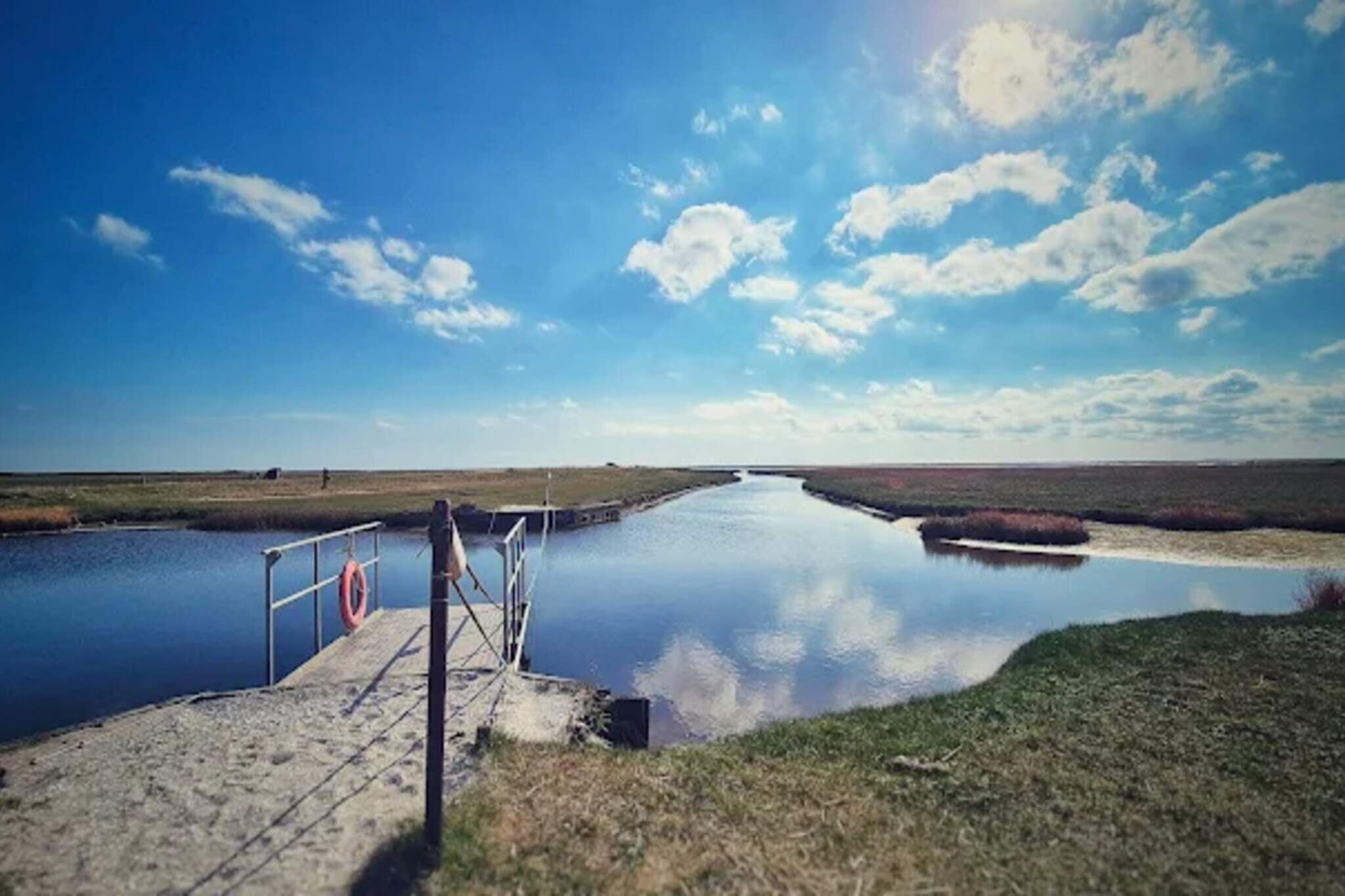 Maison de vacances pour 6 a Læsø-By Traum - Vue sur l'eau
