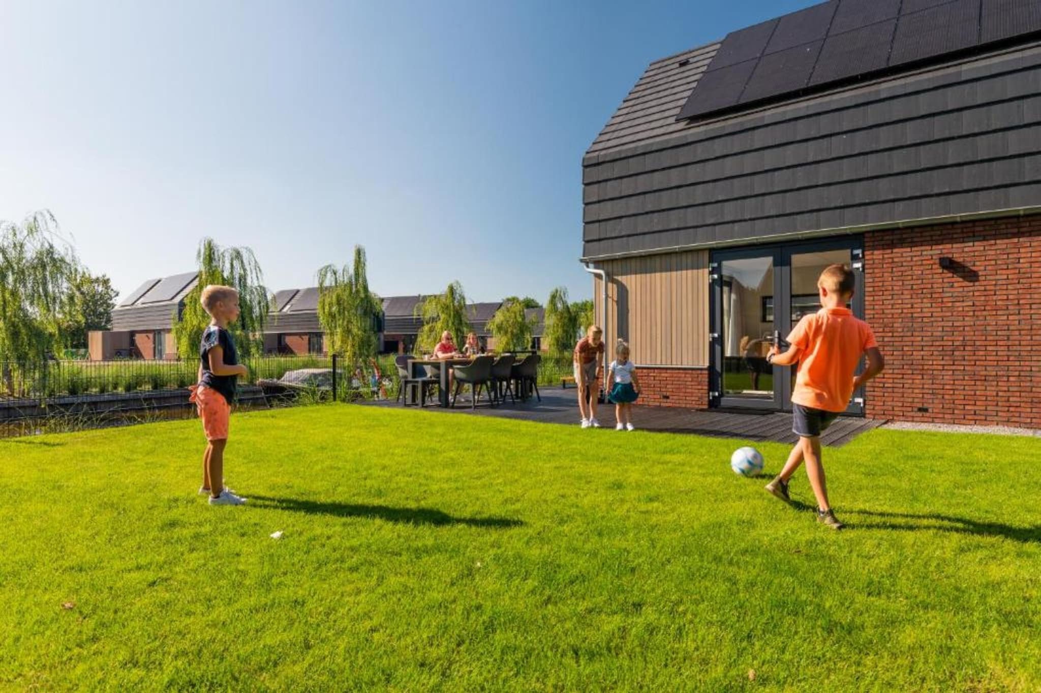 Watervilla Ien-Gebieden zomer 1km