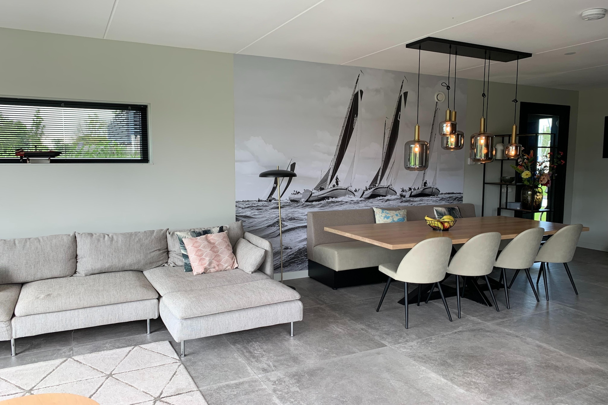 Watervilla Ien-Living room