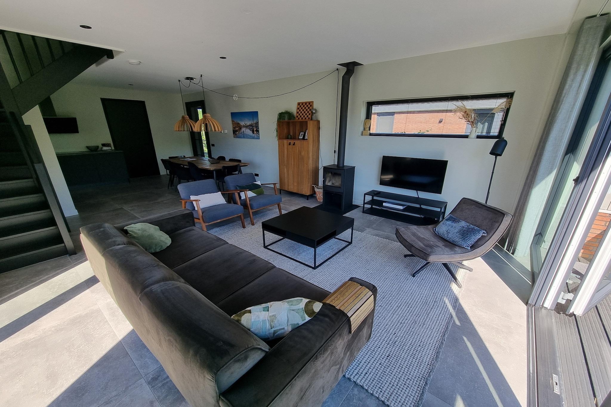 Watervilla Tsien-Wohnzimmer