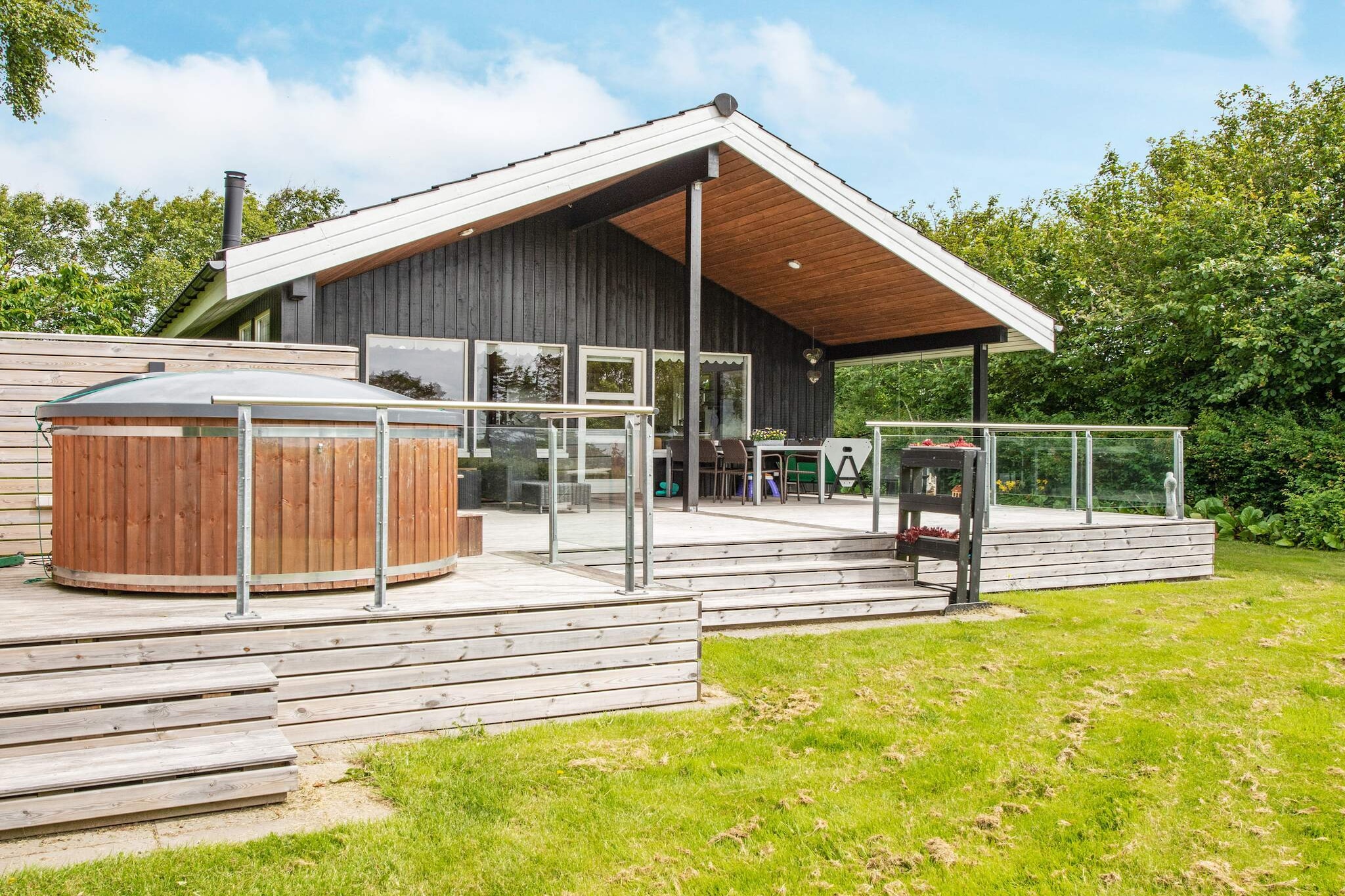 8 Personen Ferienhaus in Struer-By Traum - Wellnessbereich