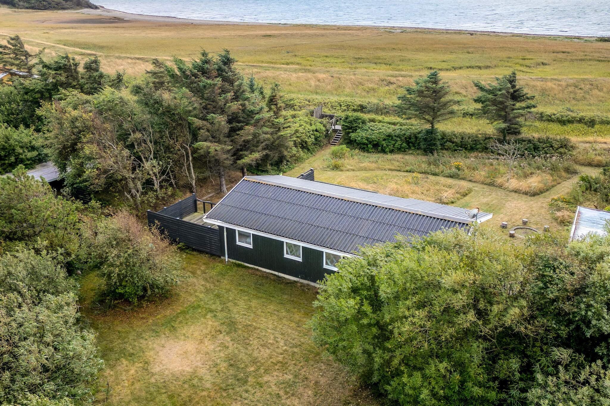 Maison de vacances pour 6 a Thyholm-By Traum - Vue sur l'eau