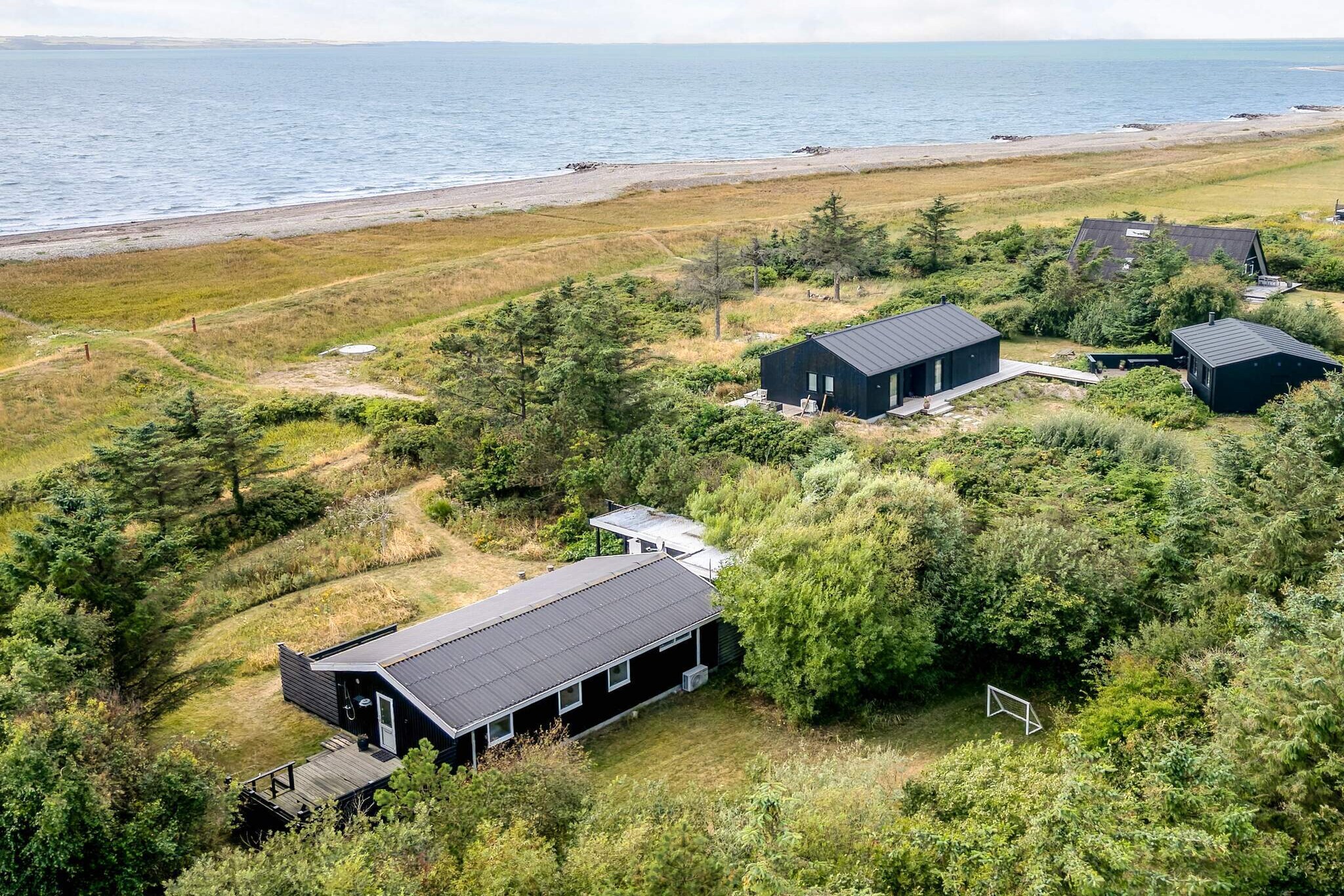 Maison de vacances pour 6 a Thyholm-By Traum - Vue sur l'eau
