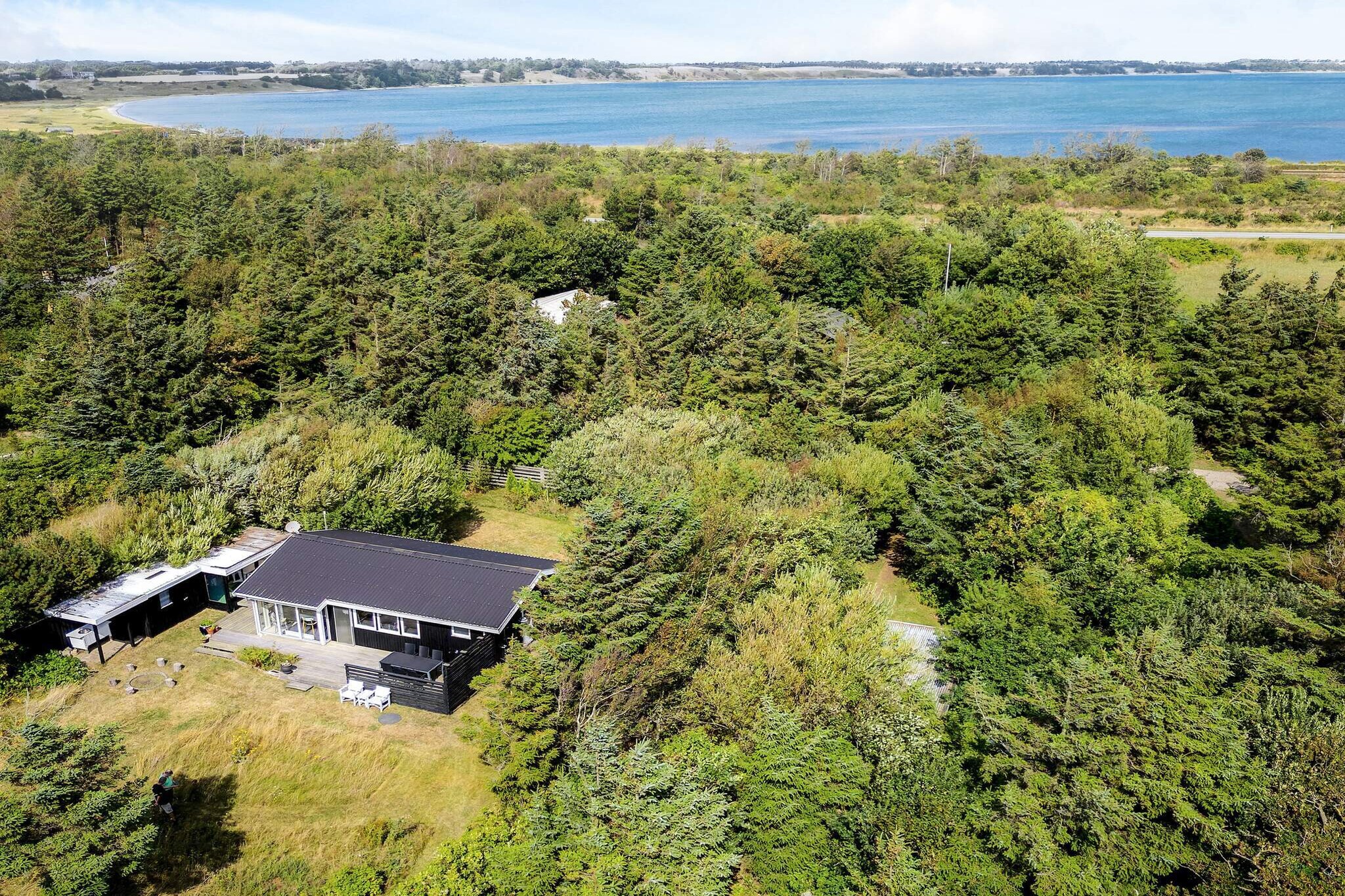 Maison de vacances pour 6 a Thyholm-By Traum - Vue sur l'eau