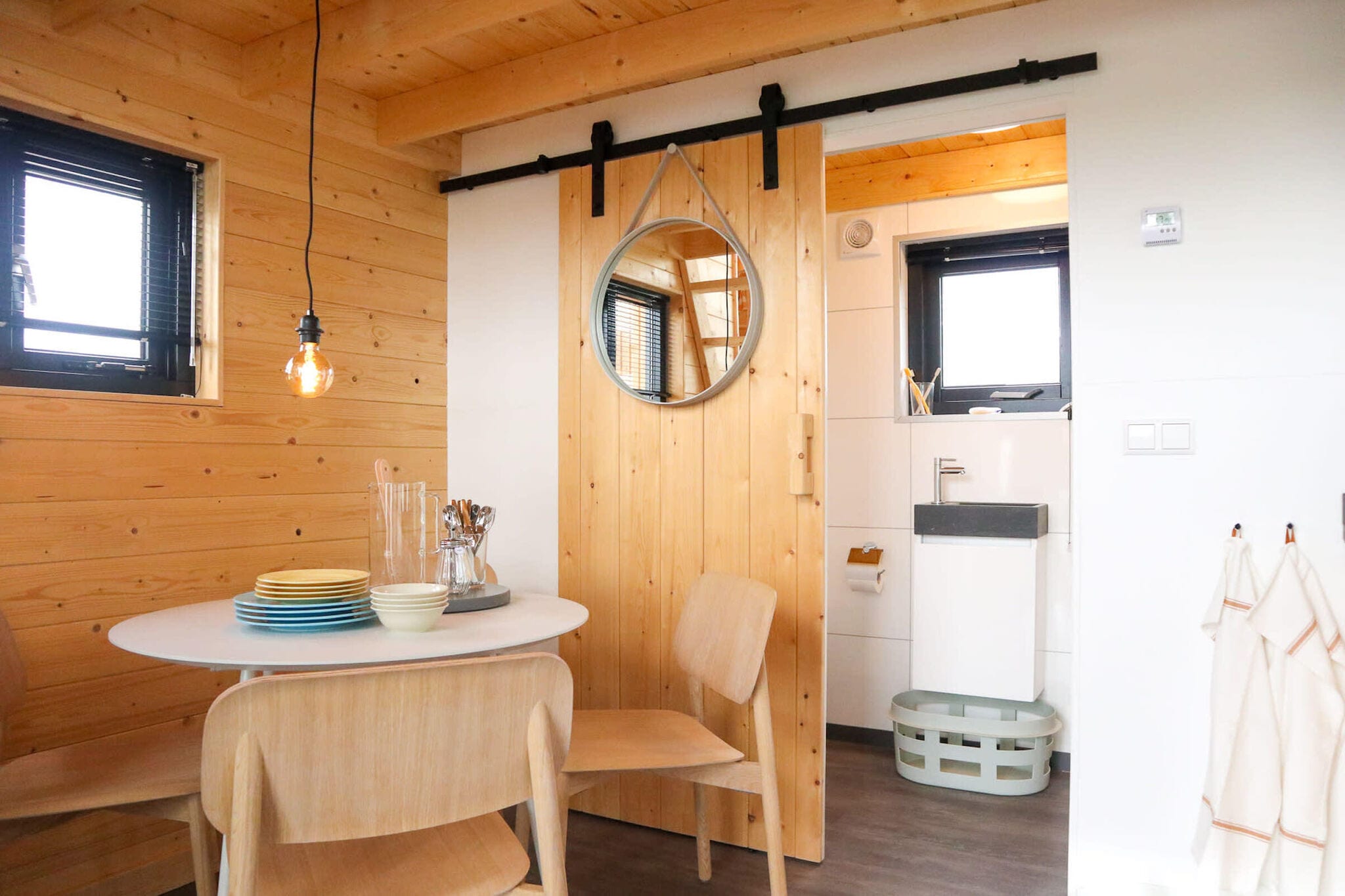 Nice tiny house with pellet stove, adjacent to the Hoge Veluwe National Park