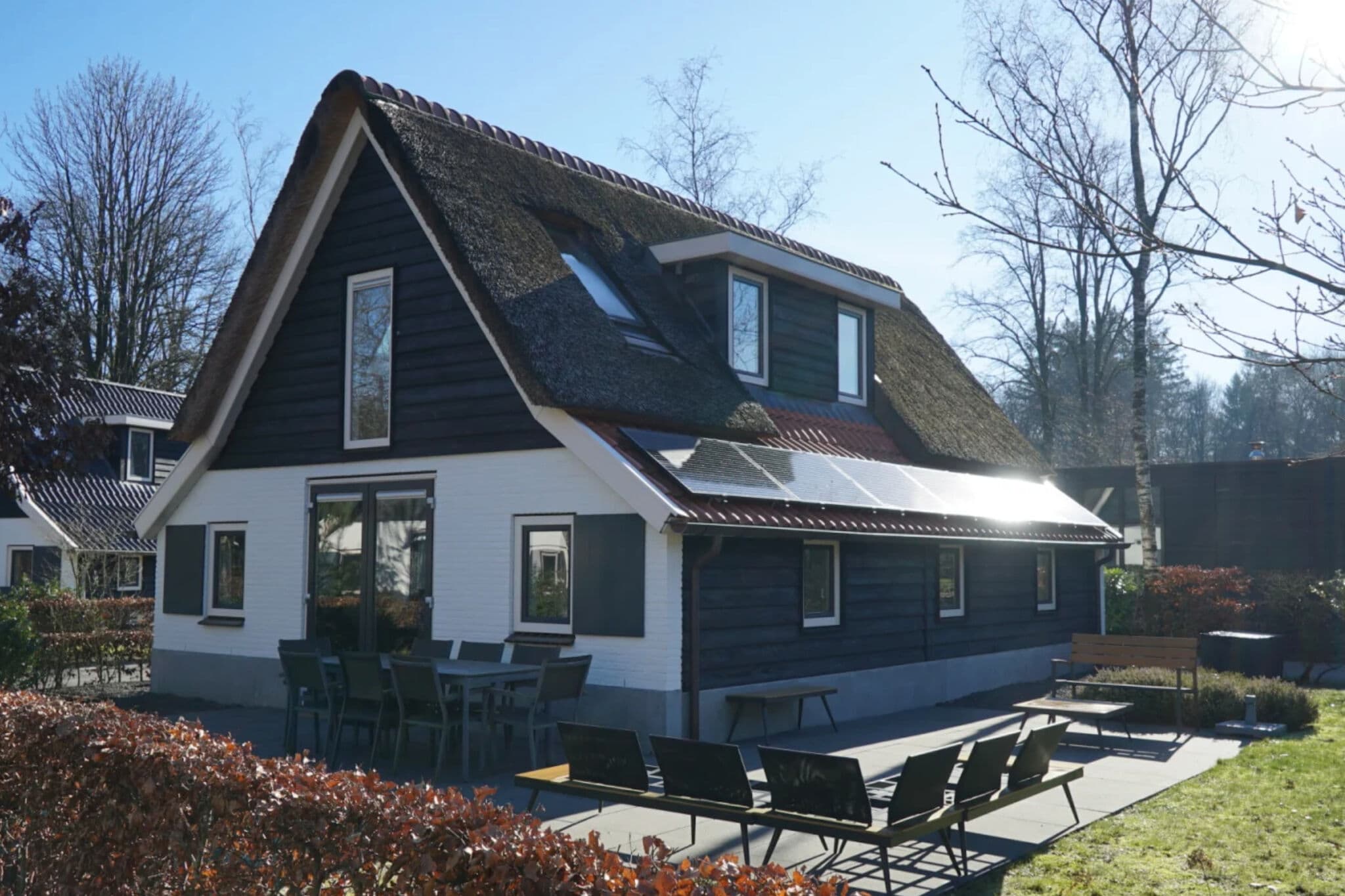 Luxusvilla in einem Ferienpark, angrenzend an den Nationalpark Hoge Veluwe