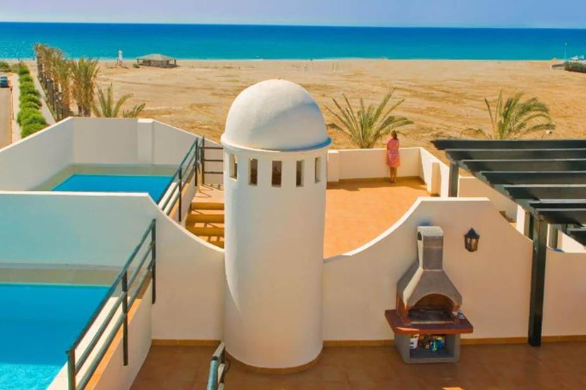 Lush apartment in Vera Playa with solarium