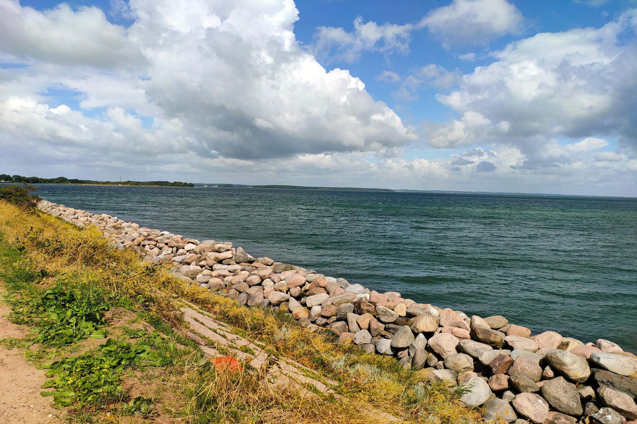 Maison de vacances pour 4 a Rudkøbing-By Traum - Vue sur l'eau