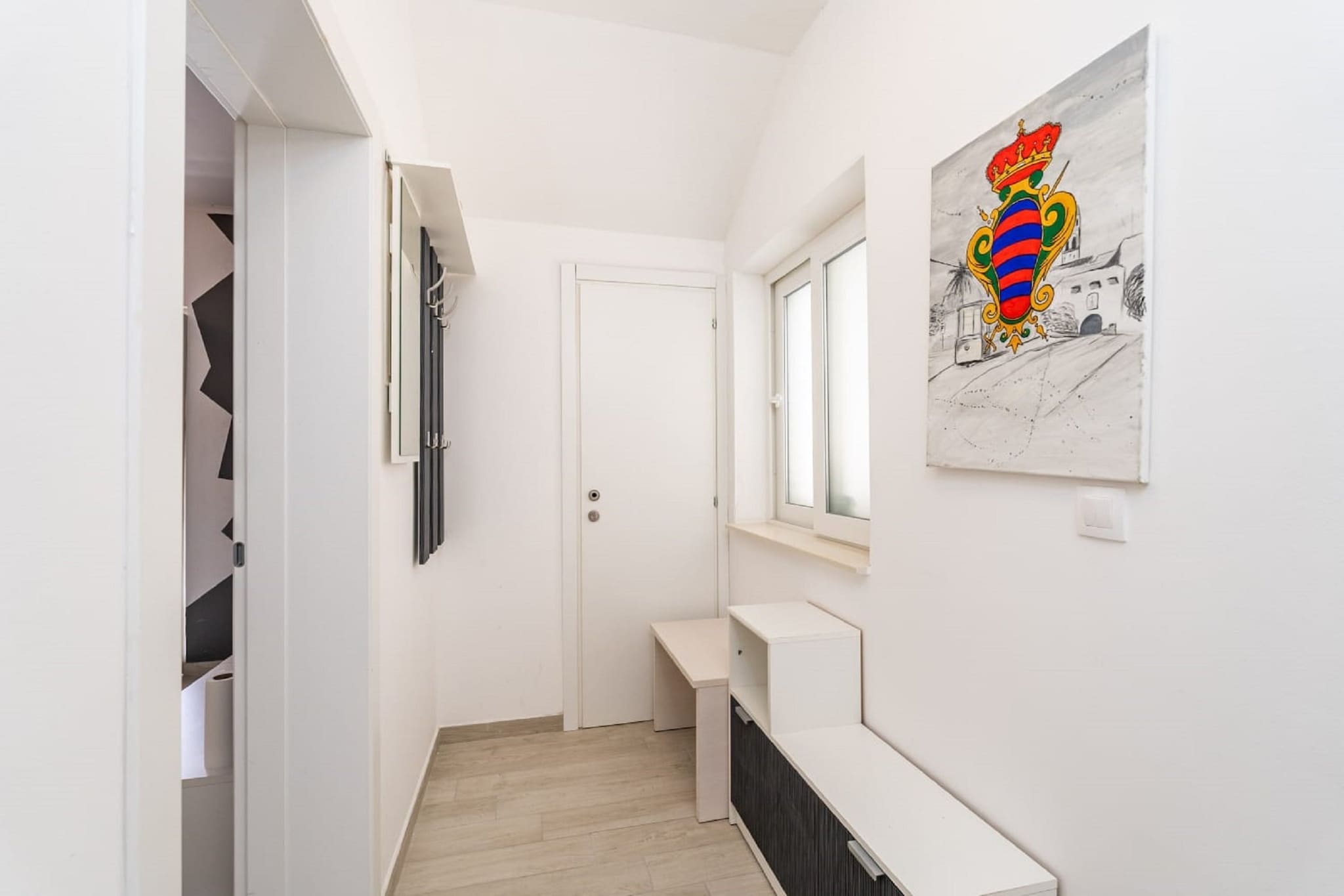 Studio Apartment Feather - Studio Apartment with Terrace-Bathroom