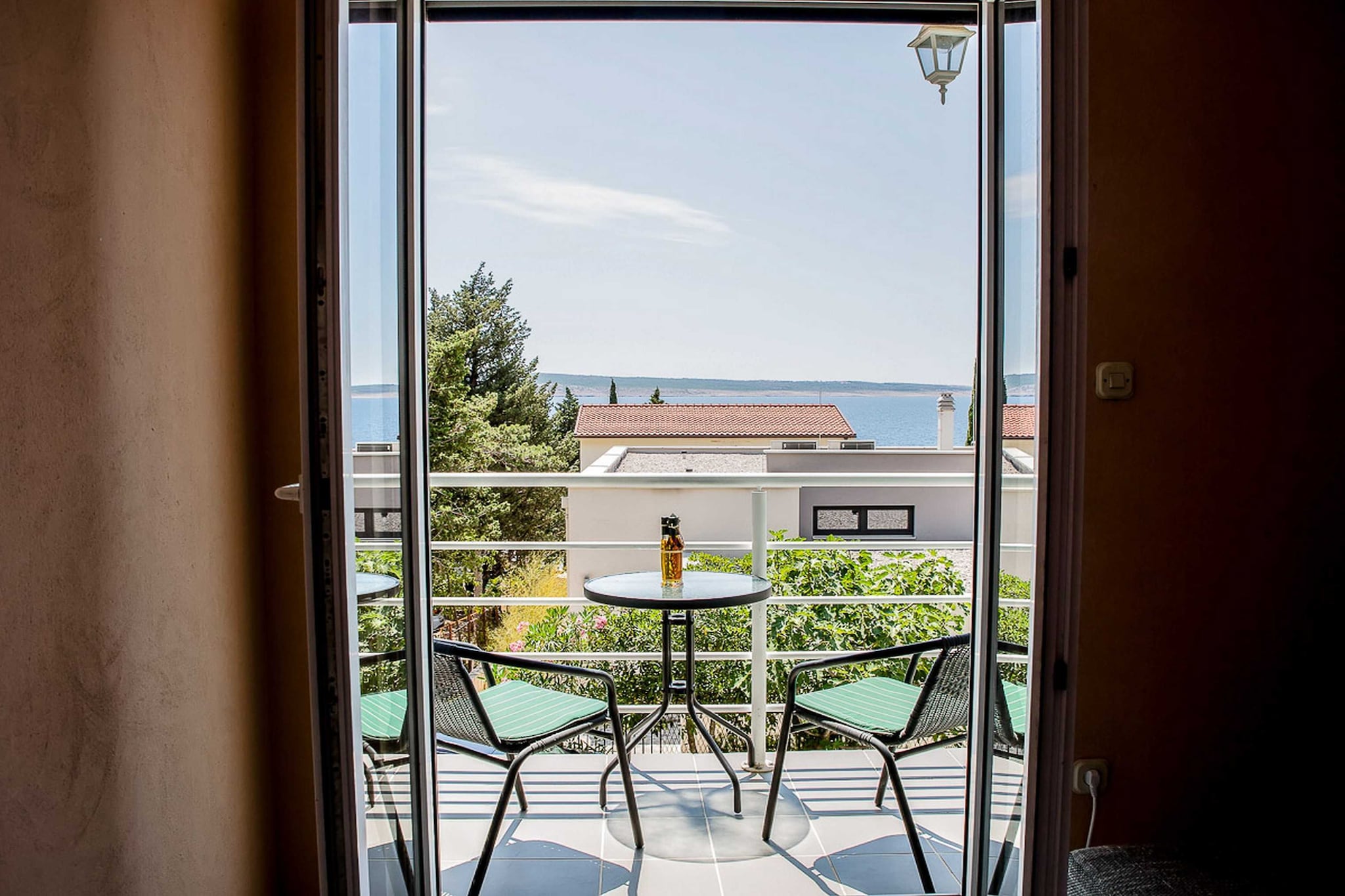 Apartments Smokvica - Superior One Bedroom Apartment with Balcony with Sea View (Apartment 2)-Terrasbalkon