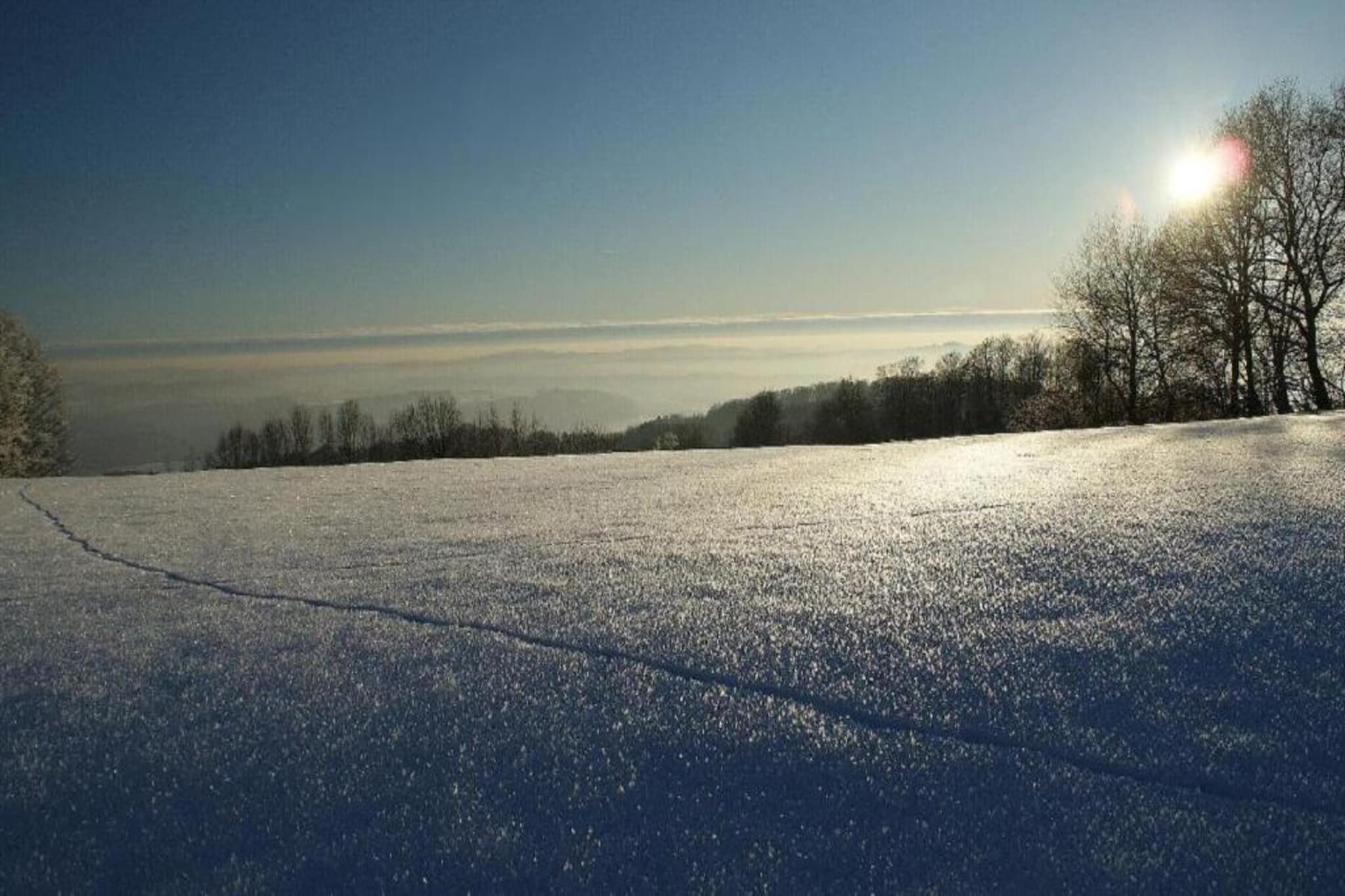 Ferienwohnung Zenting-Gebiet Winter 20 km