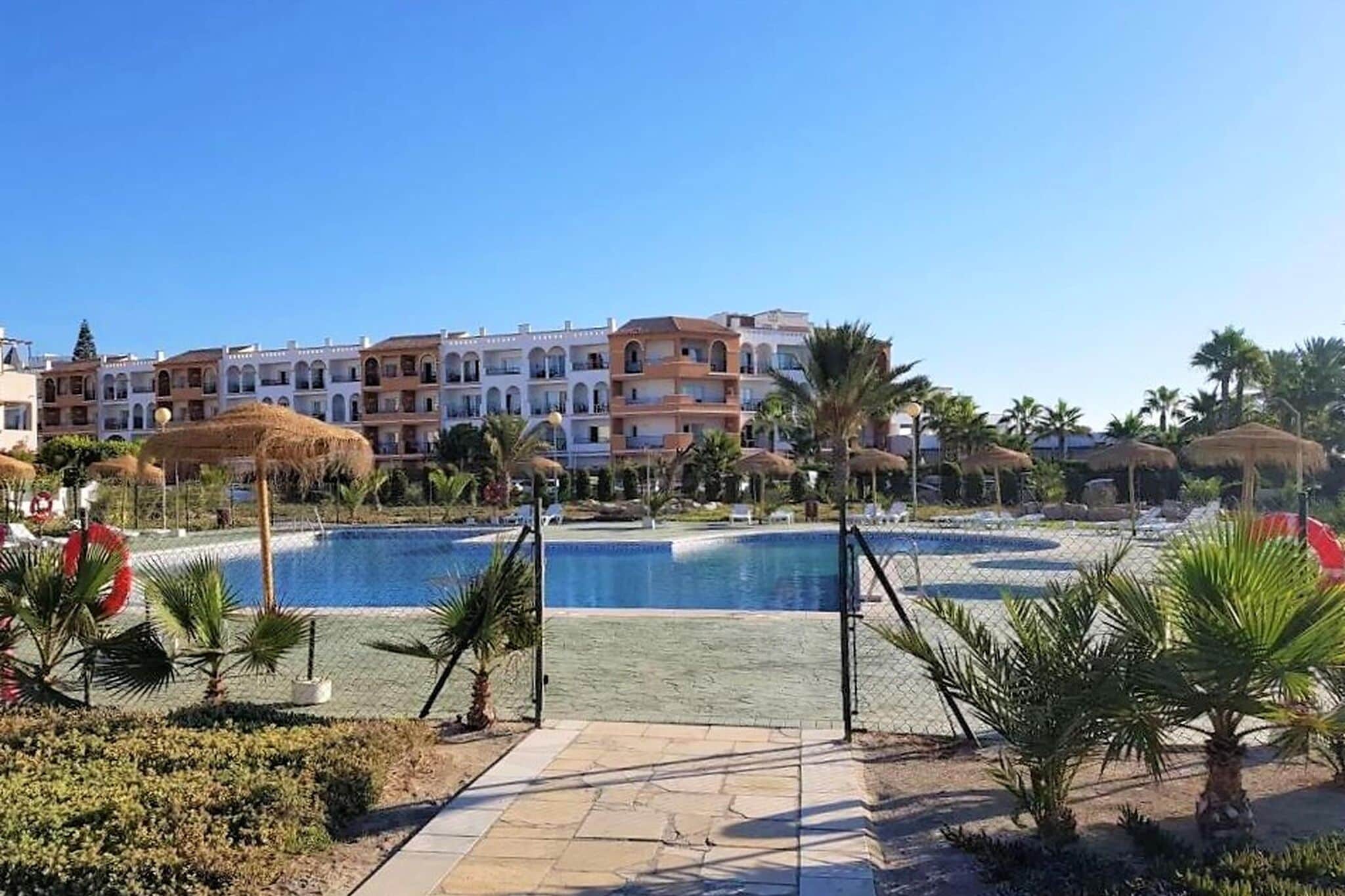 Attractive holiday home in Vera Playa with shared pool