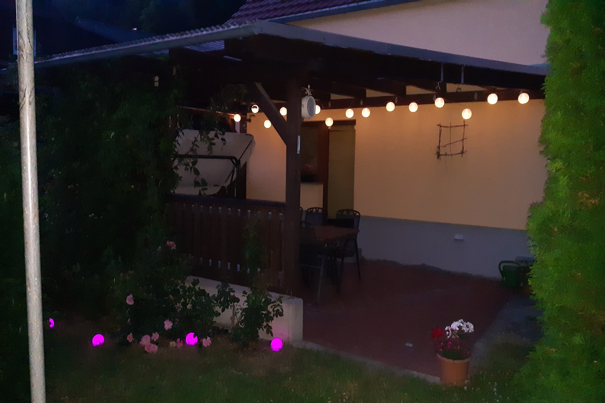 Ferienhaus Kegel-Terrassenbalkon