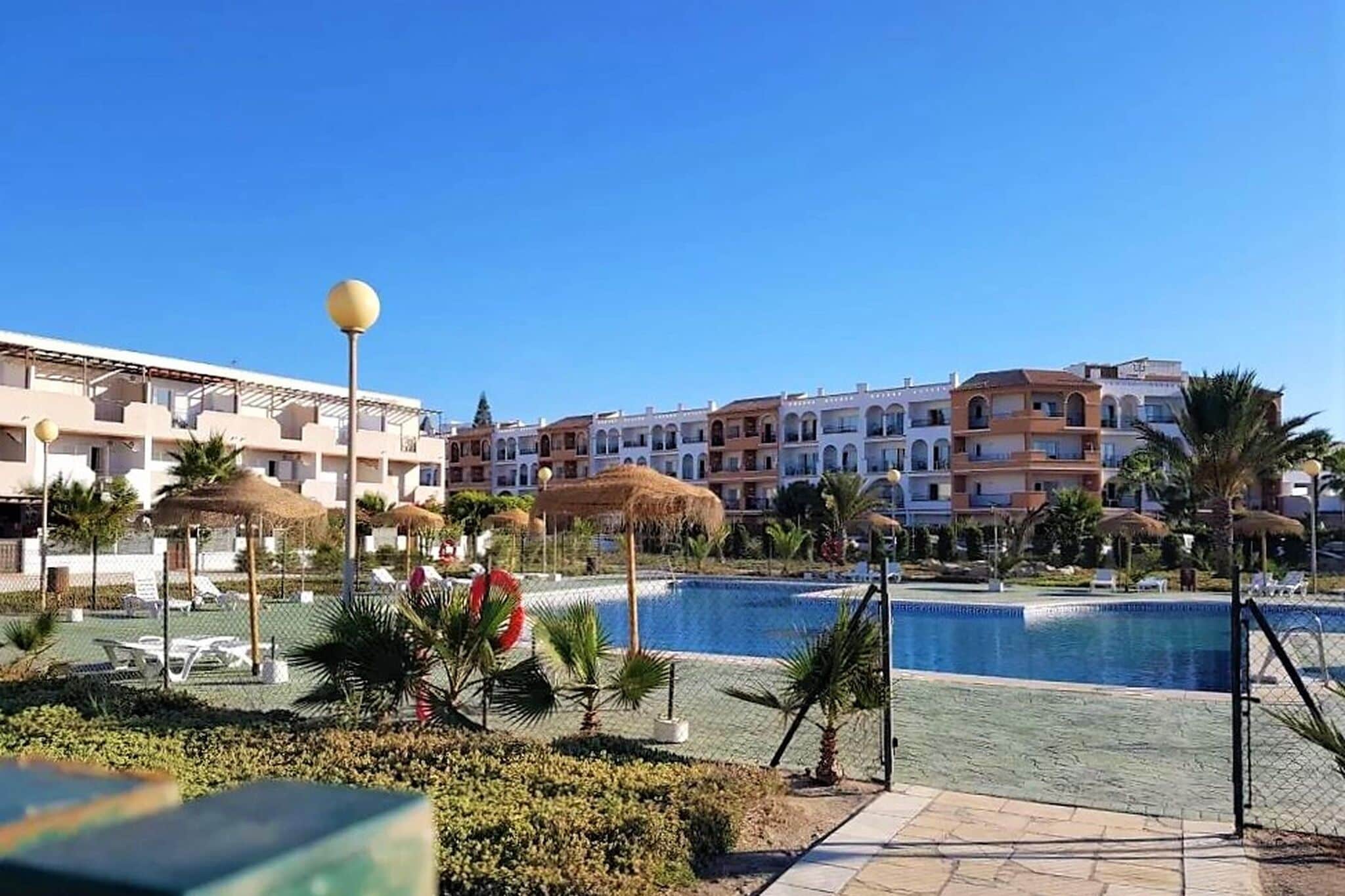Duplex in Urb Naturista, with patio, swimming pools and access to naturist beach