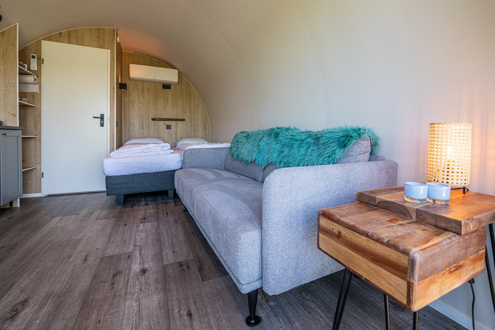 Natuurlodge Tureluur 2p - Woonkamer