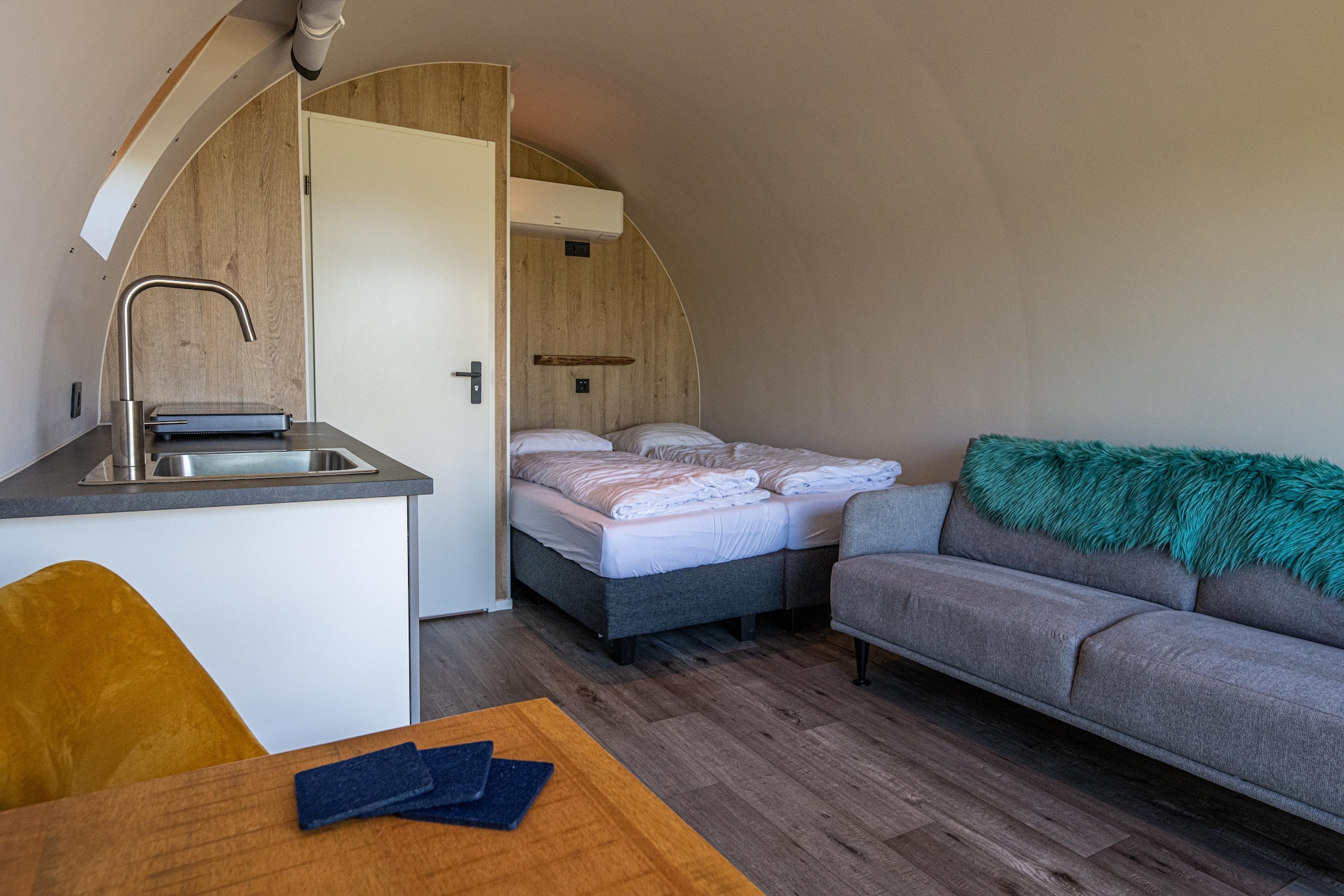 Natuurlodge Tureluur 2p - Slaapkamer