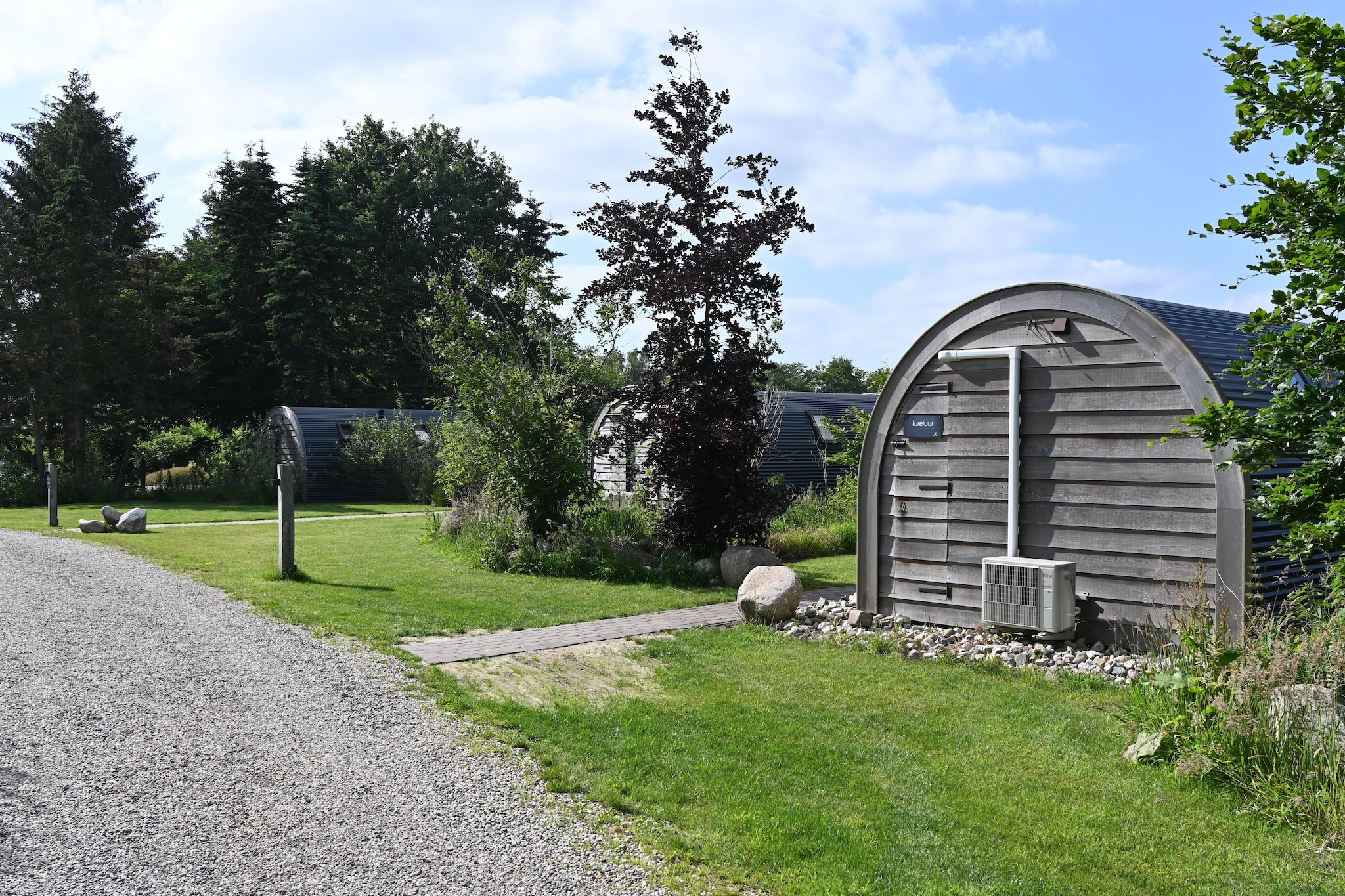 Natuurlodge Graspieper 2p - Gebieden zomer 1km