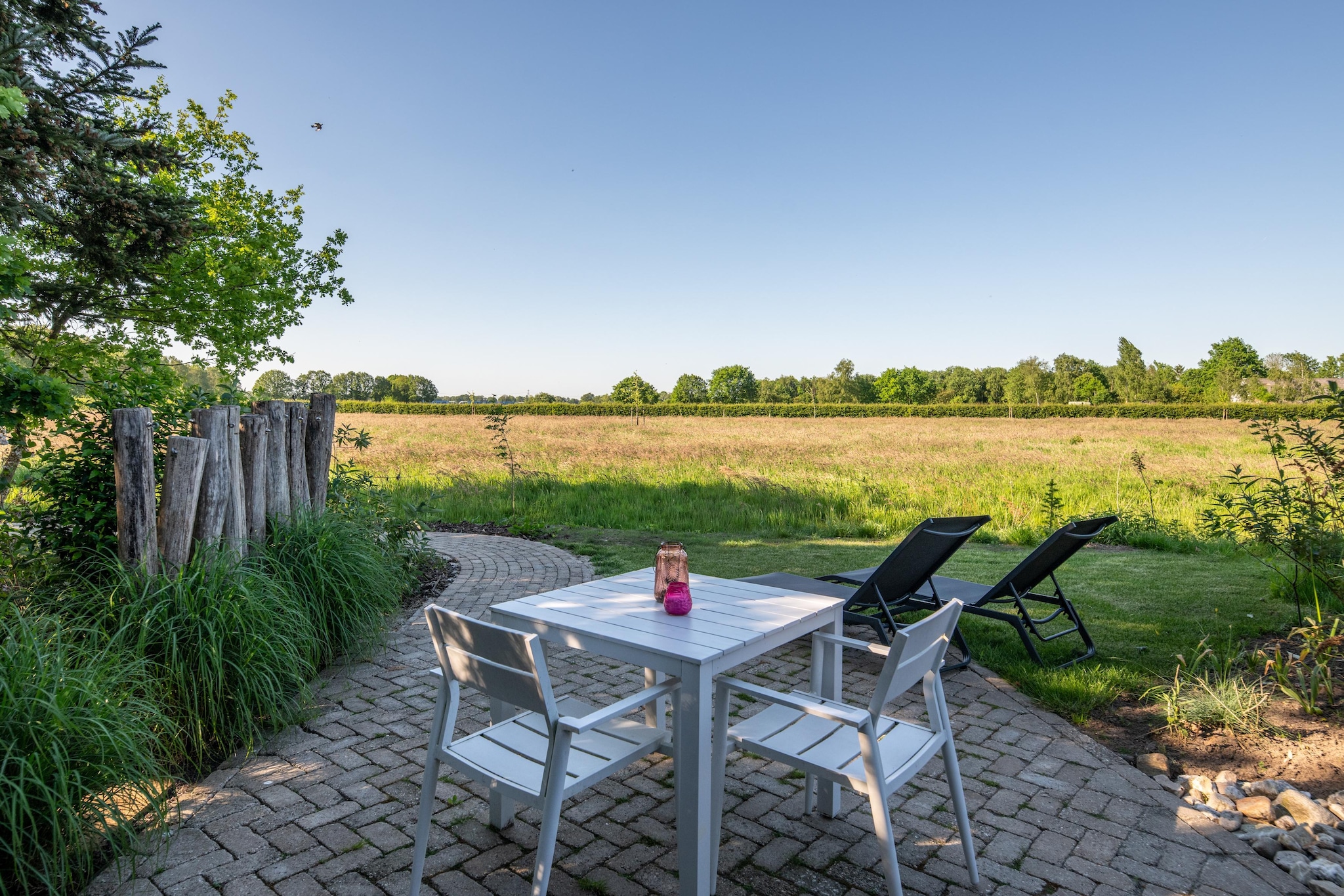 Wellness lodge Wulp 2p - Terrasbalkon