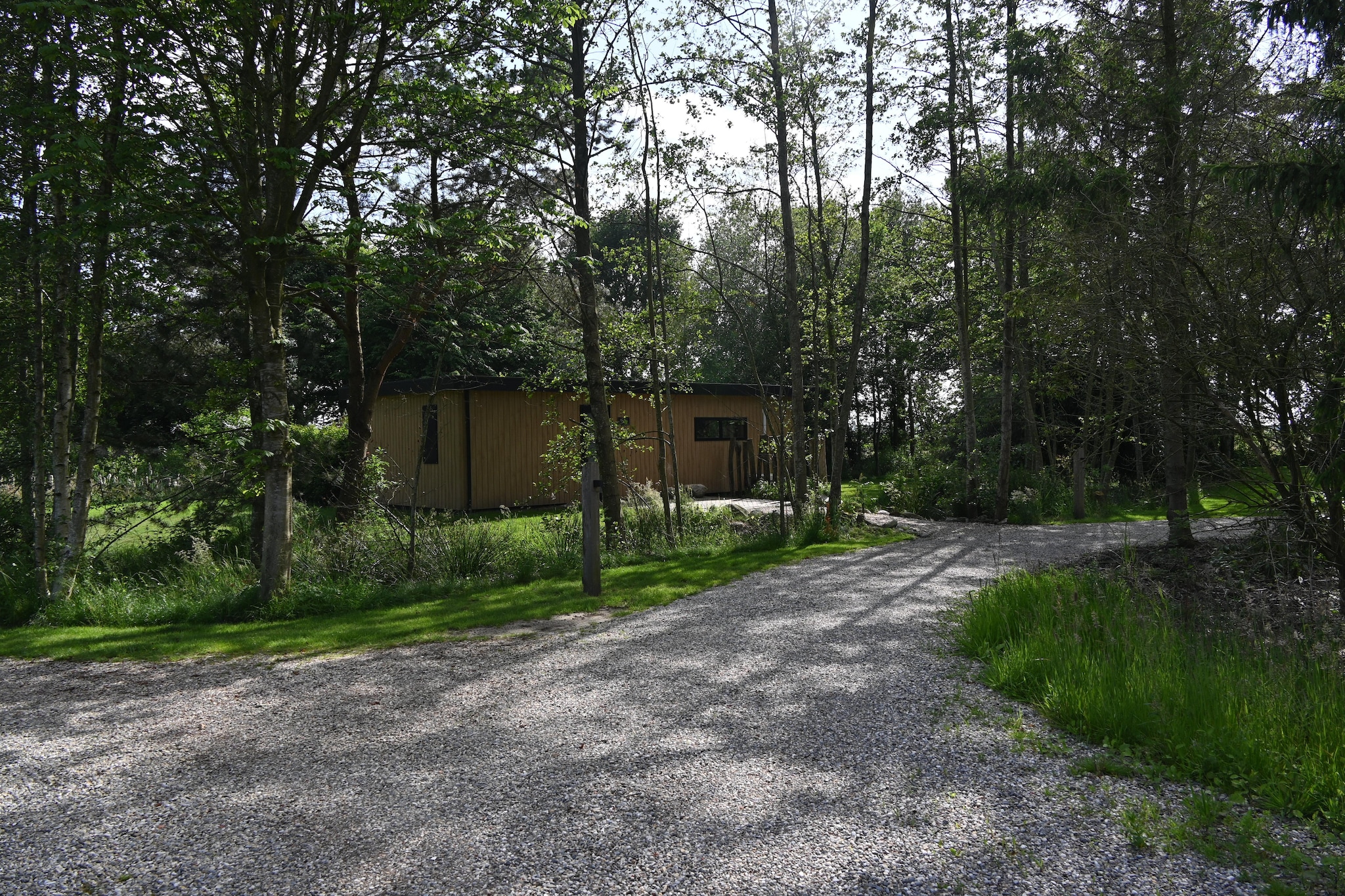 Wellness lodge Grutto 2p - Buitenkant zomer