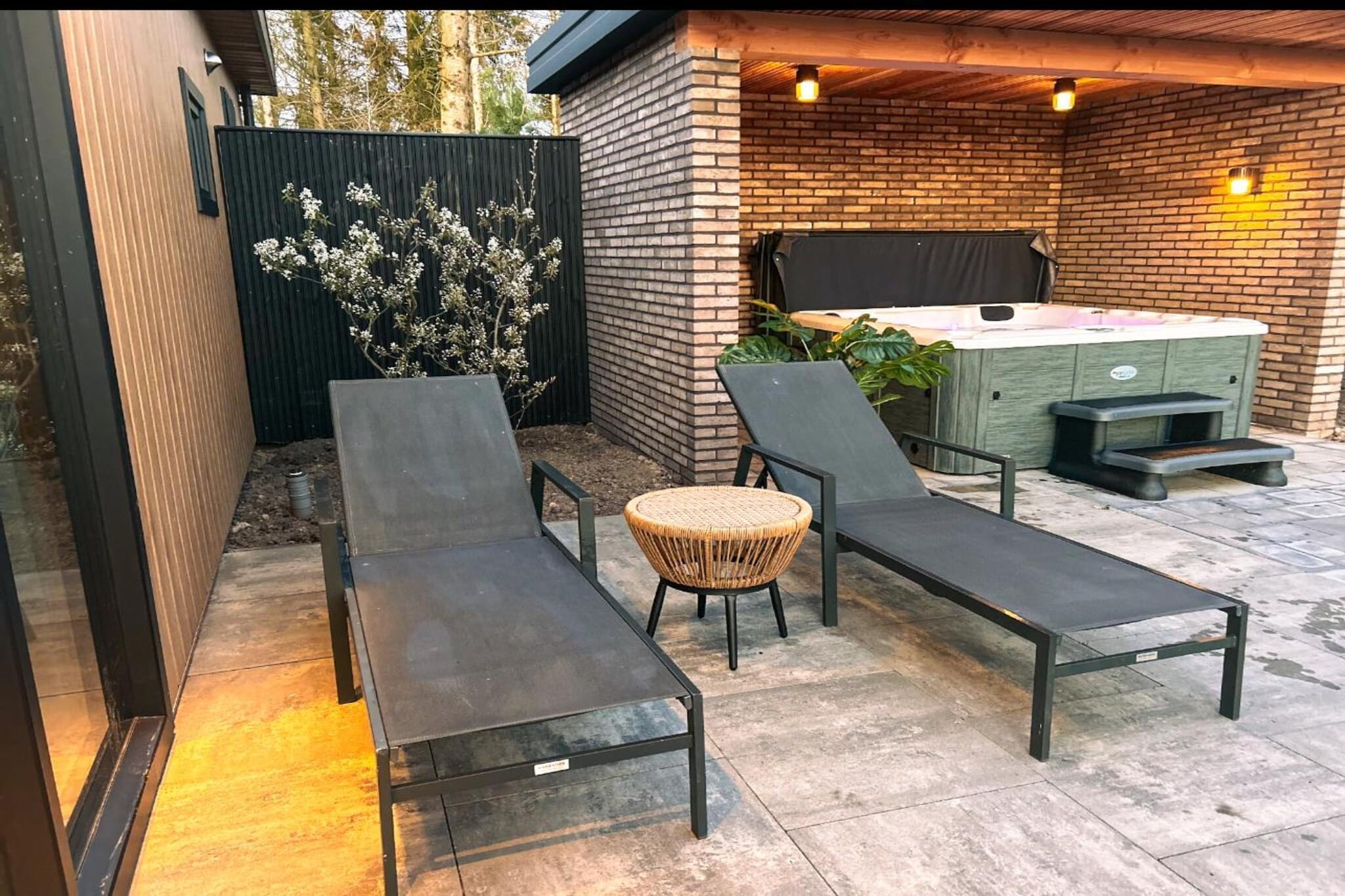 Wellnesslodge Kievit 2p - Terrasbalkon
