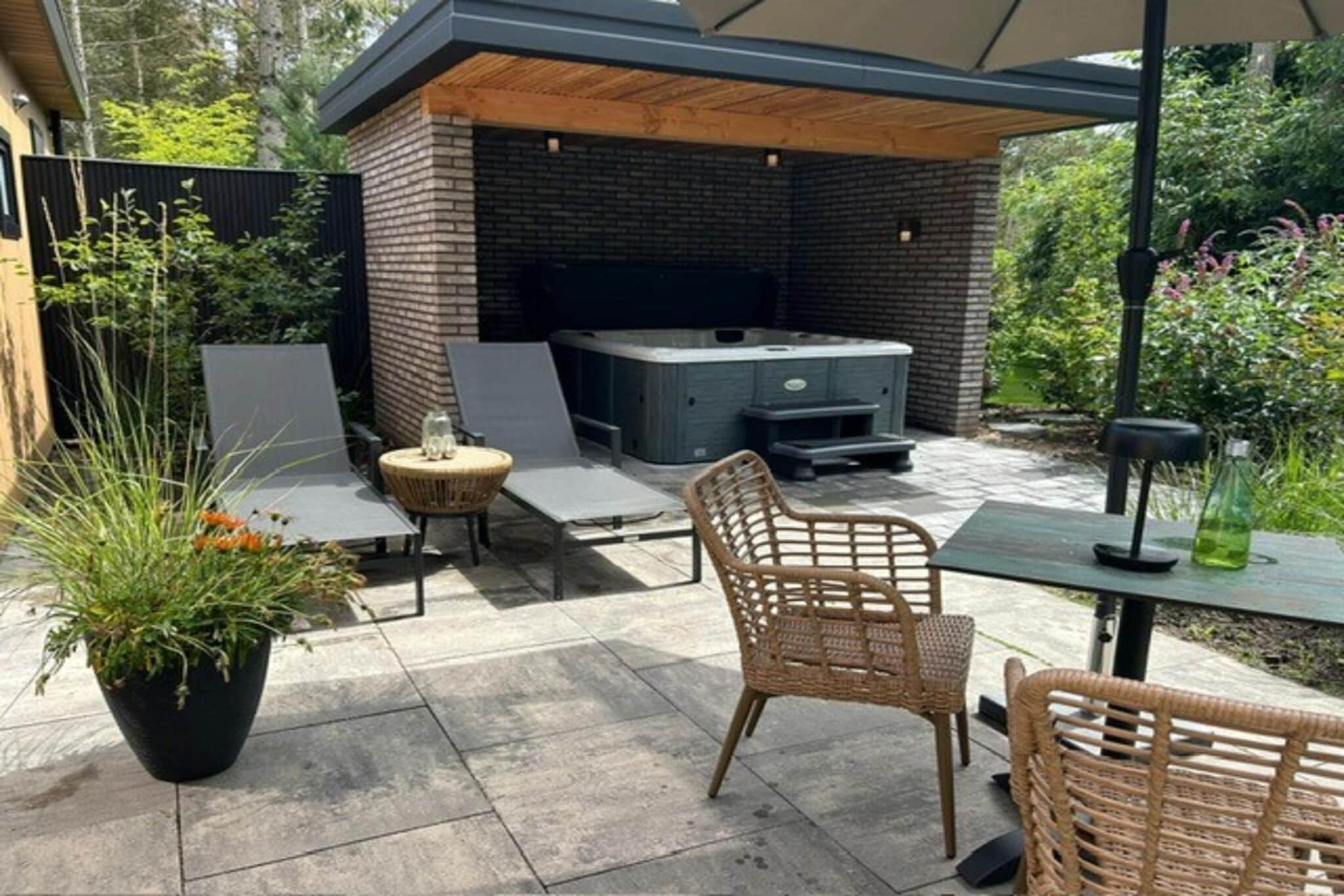 Wellnesslodge Kievit 2p - Terrasbalkon