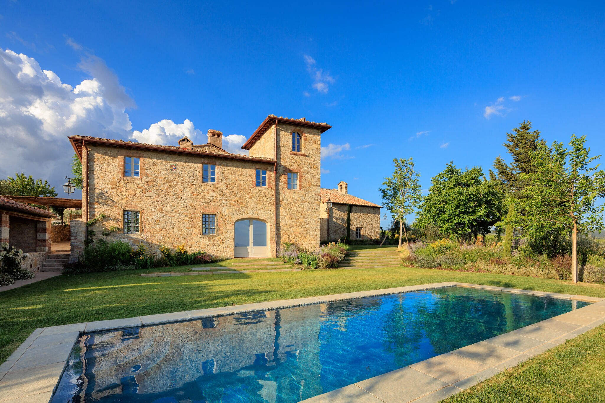 Malerische Villa in Gaiole in Chianti mit Pool
