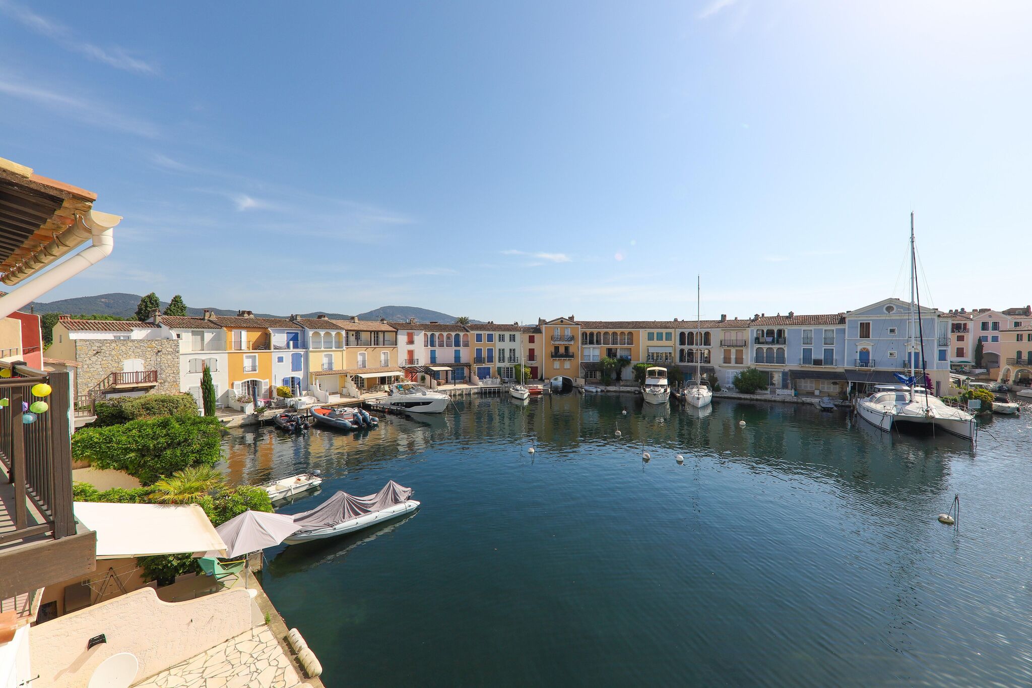 Superb holiday home in Port Grimaud with jetty