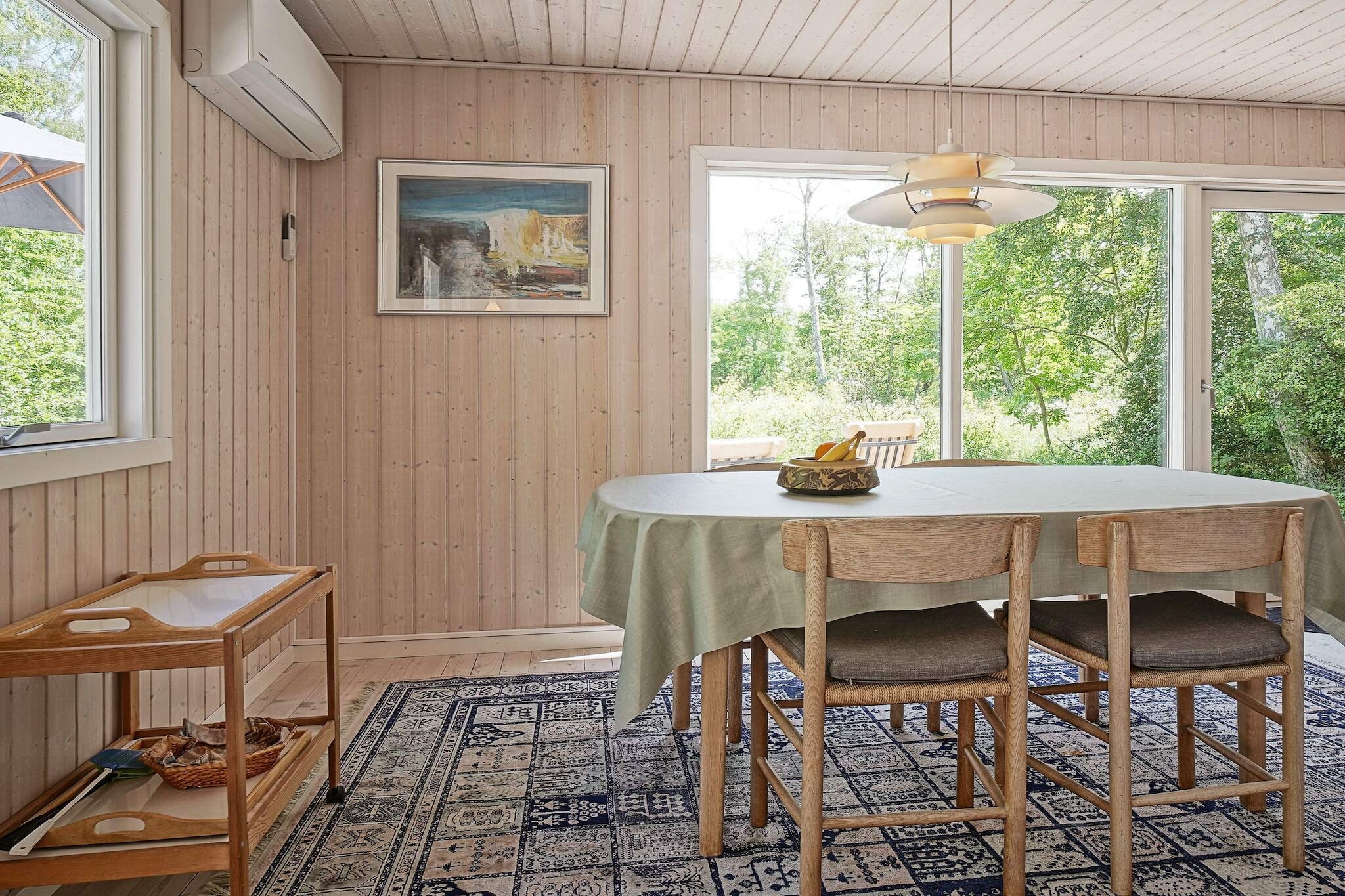 Modern vakantiehuisje vlakbij het strand - Binnen
