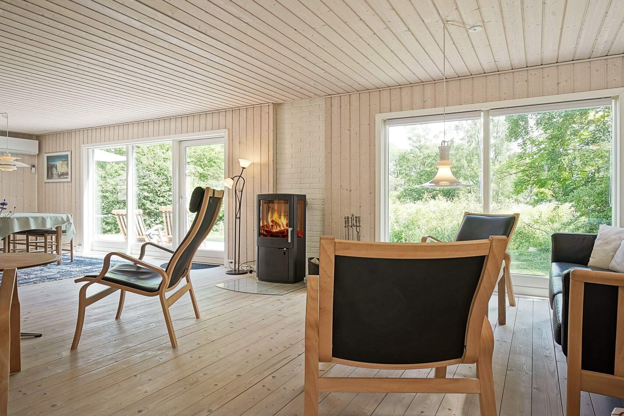 Modern vakantiehuisje vlakbij het strand - Binnen