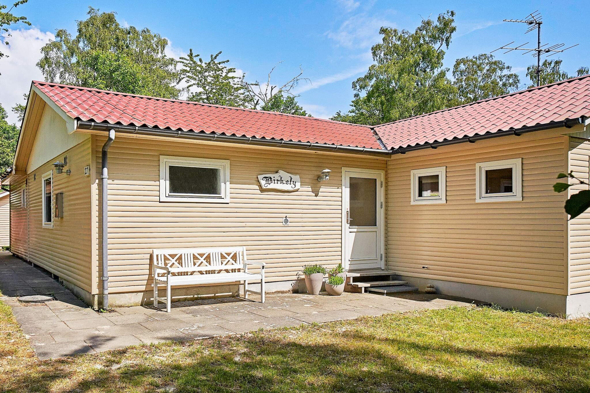 Modern vakantiehuisje vlakbij het strand - Uitzicht