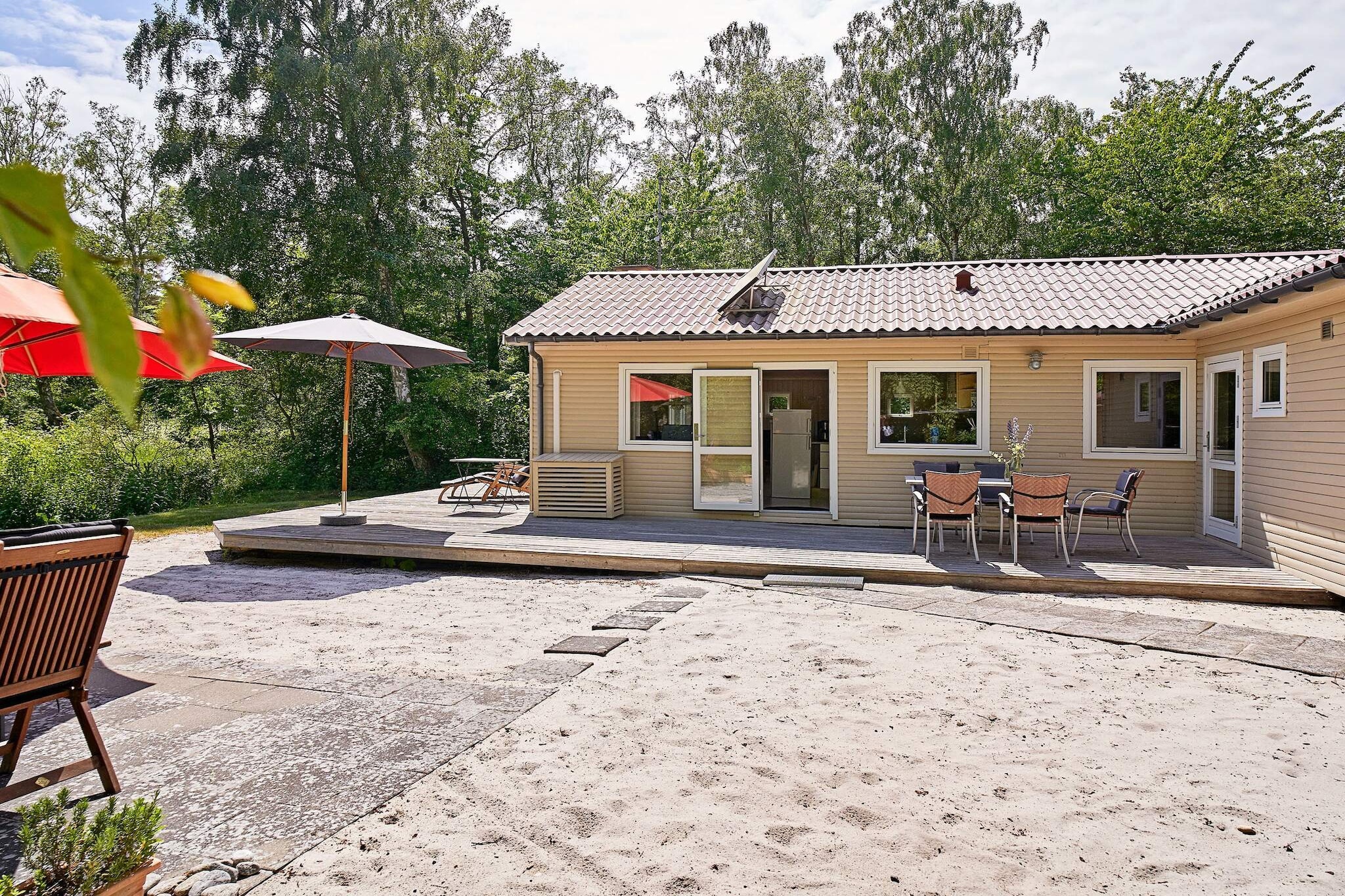 Modern vakantiehuisje vlakbij het strand - Uitzicht