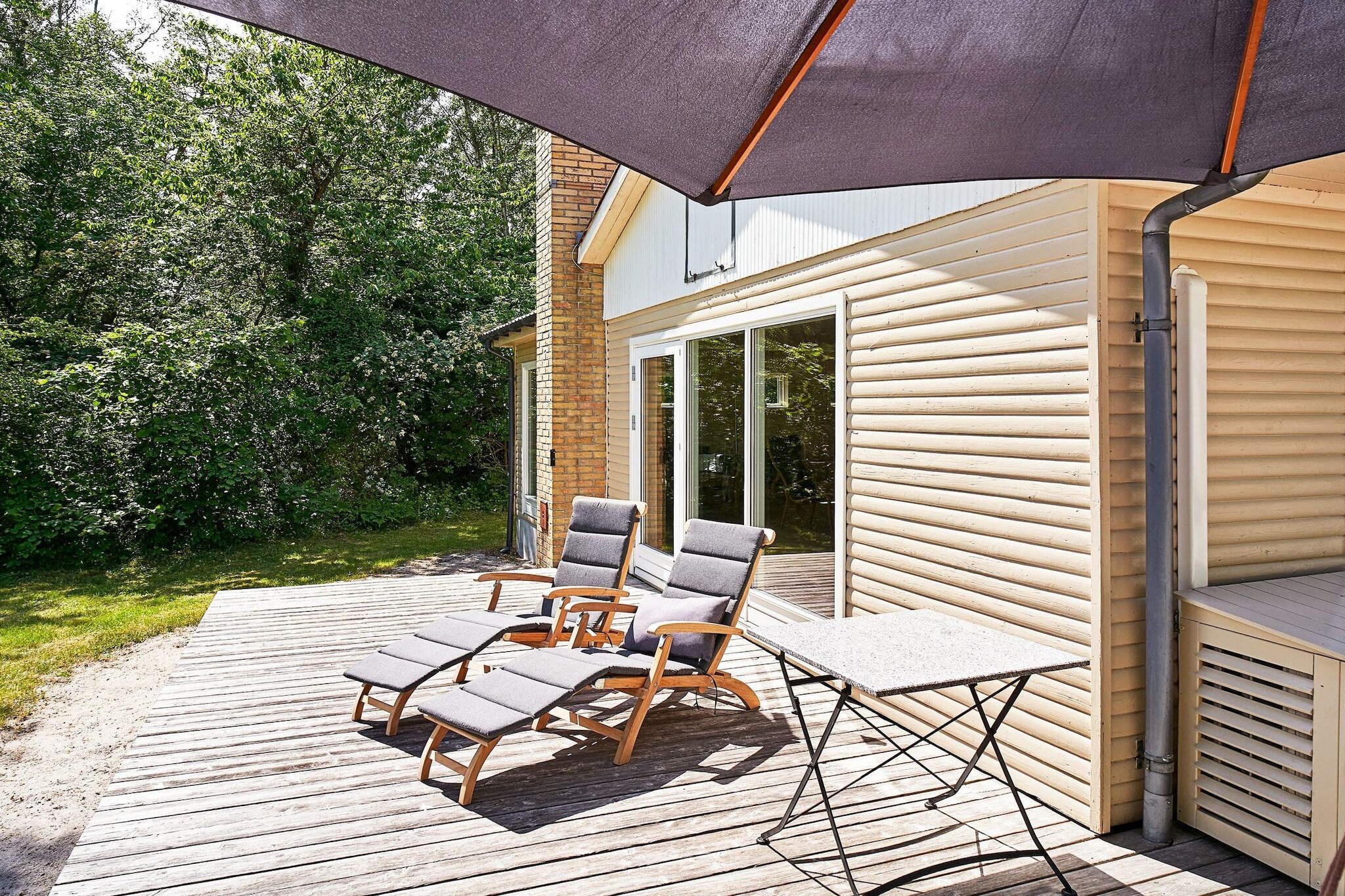 Modern vakantiehuisje vlakbij het strand - Uitzicht
