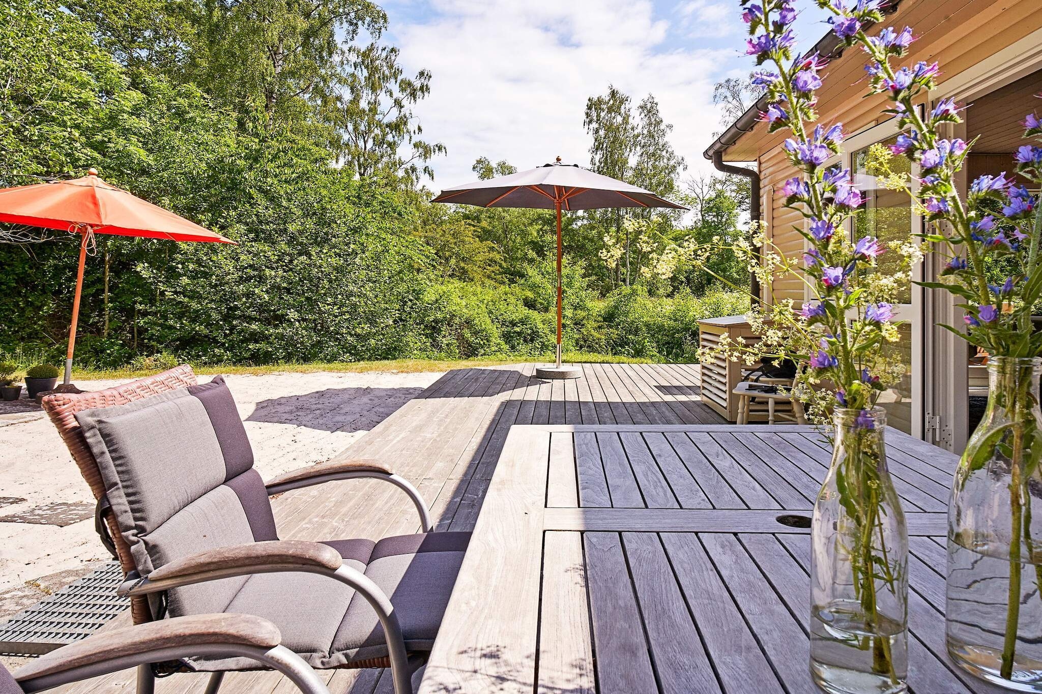 Modern vakantiehuisje vlakbij het strand - Uitzicht