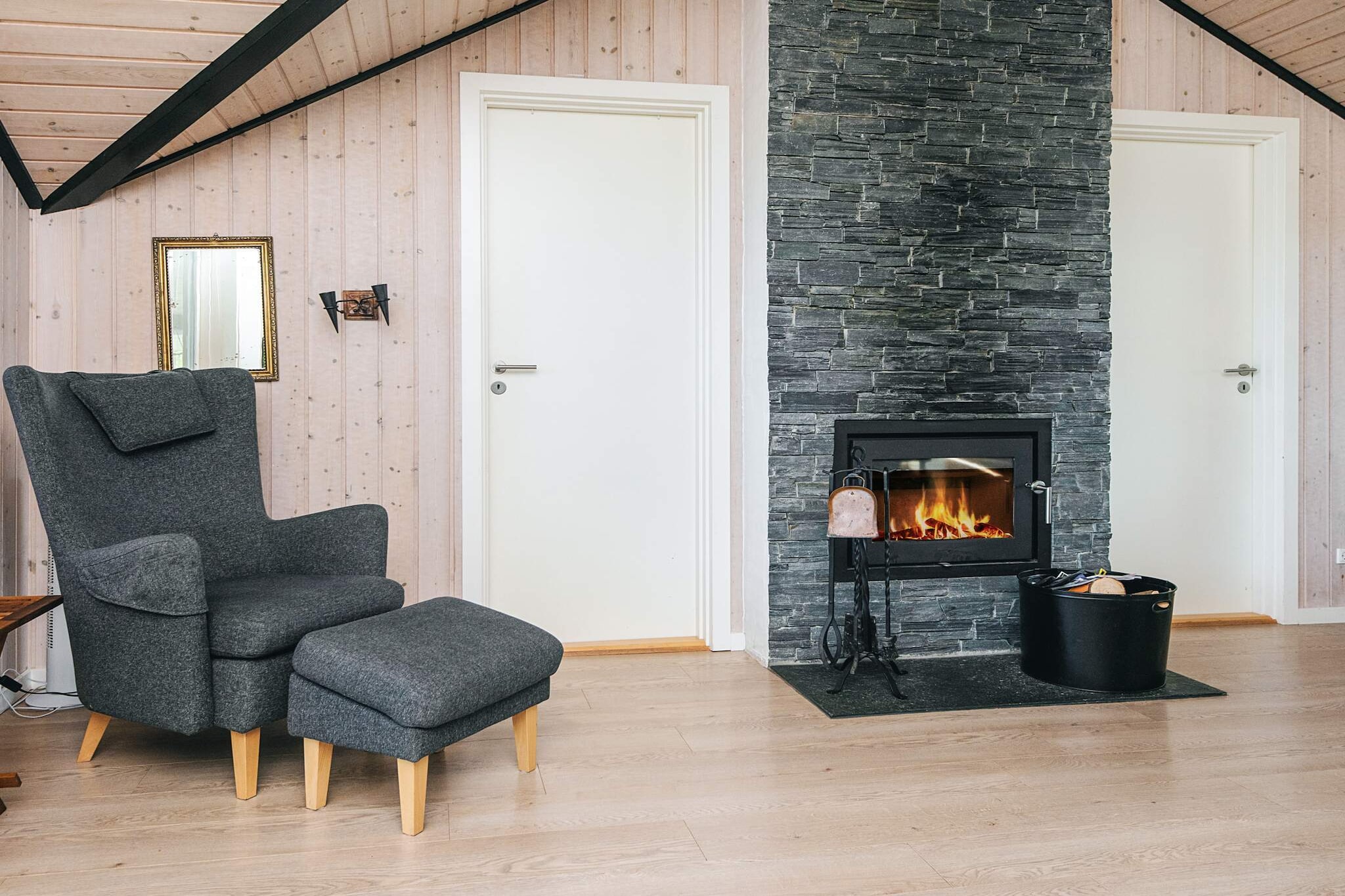 Luxe vakantiehuis met 7 gastenverblijven in Hejls - Binnen