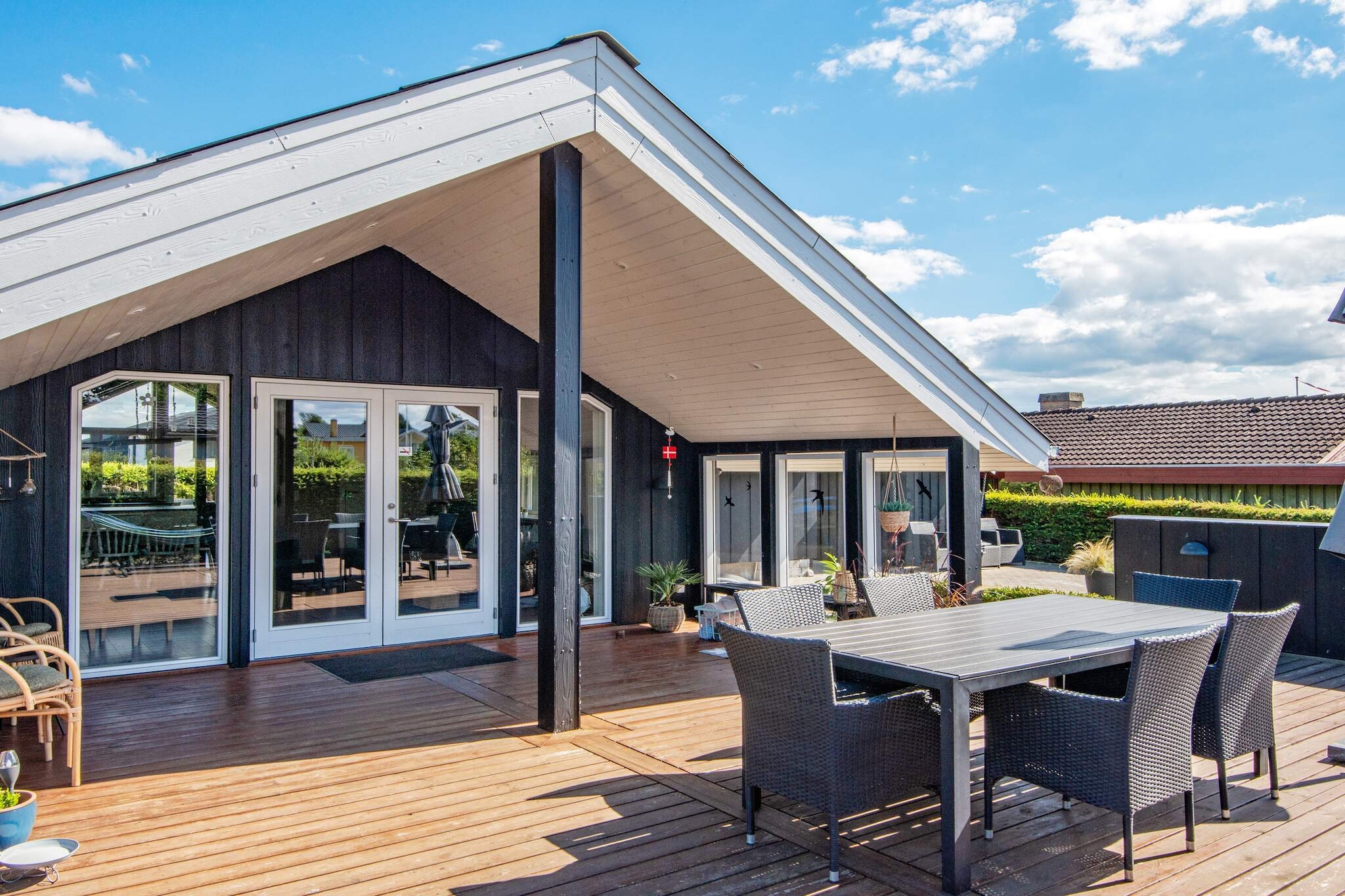 Luxe vakantiehuis met 7 gastenverblijven in Hejls