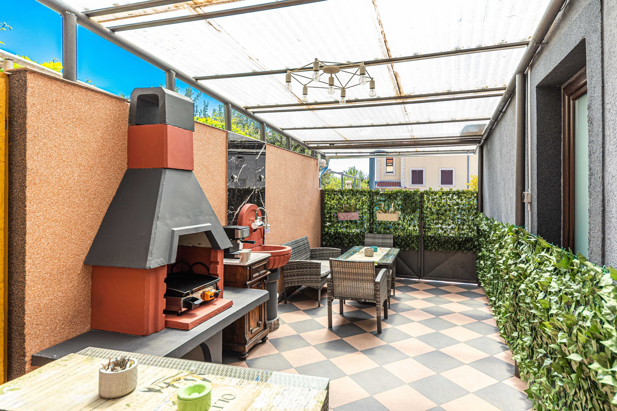 Apartments Keka - One Bedroom Apartment-Terrasse